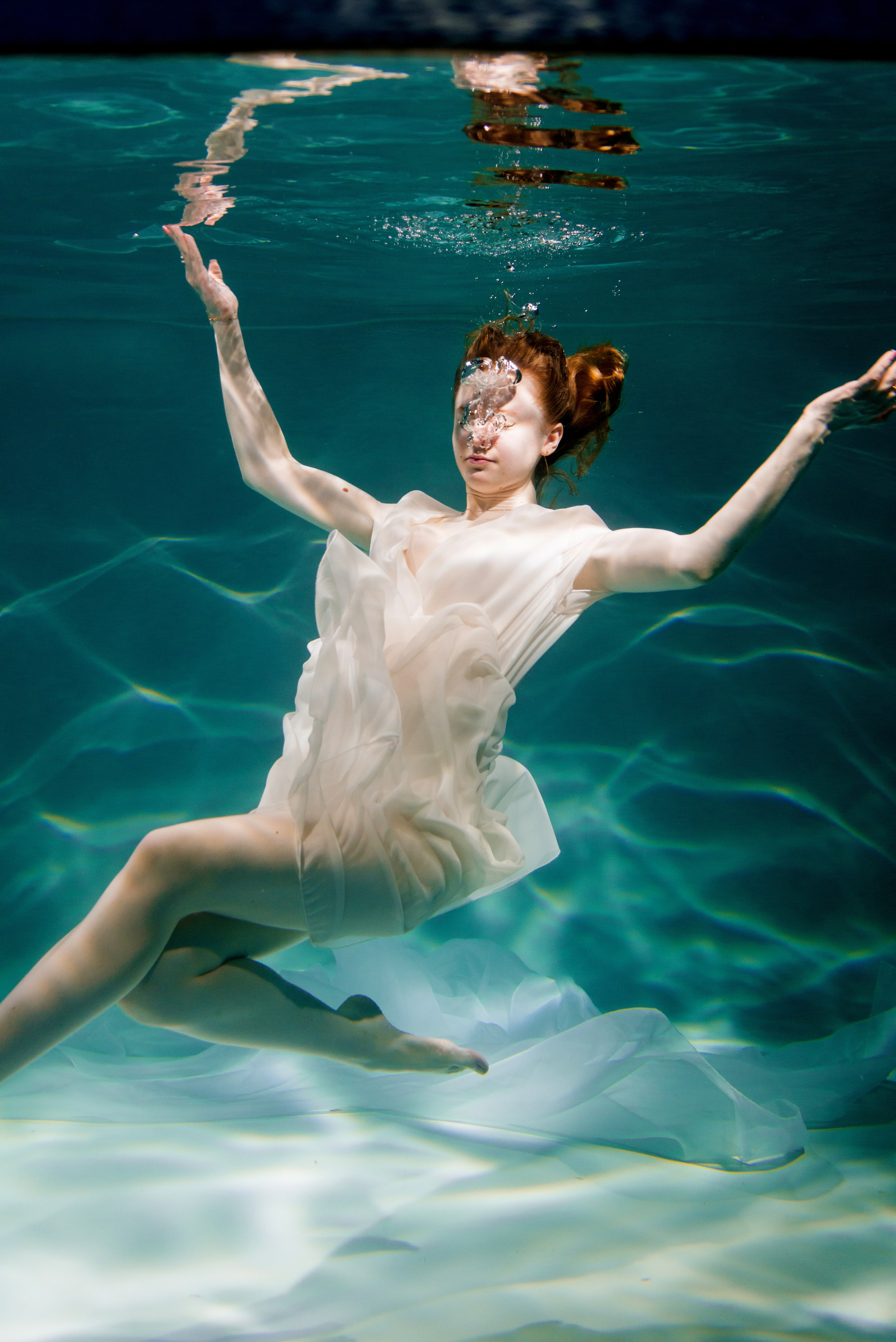 Под водой. Фотограф и дизайнер в Москве Екатерина Лобачева