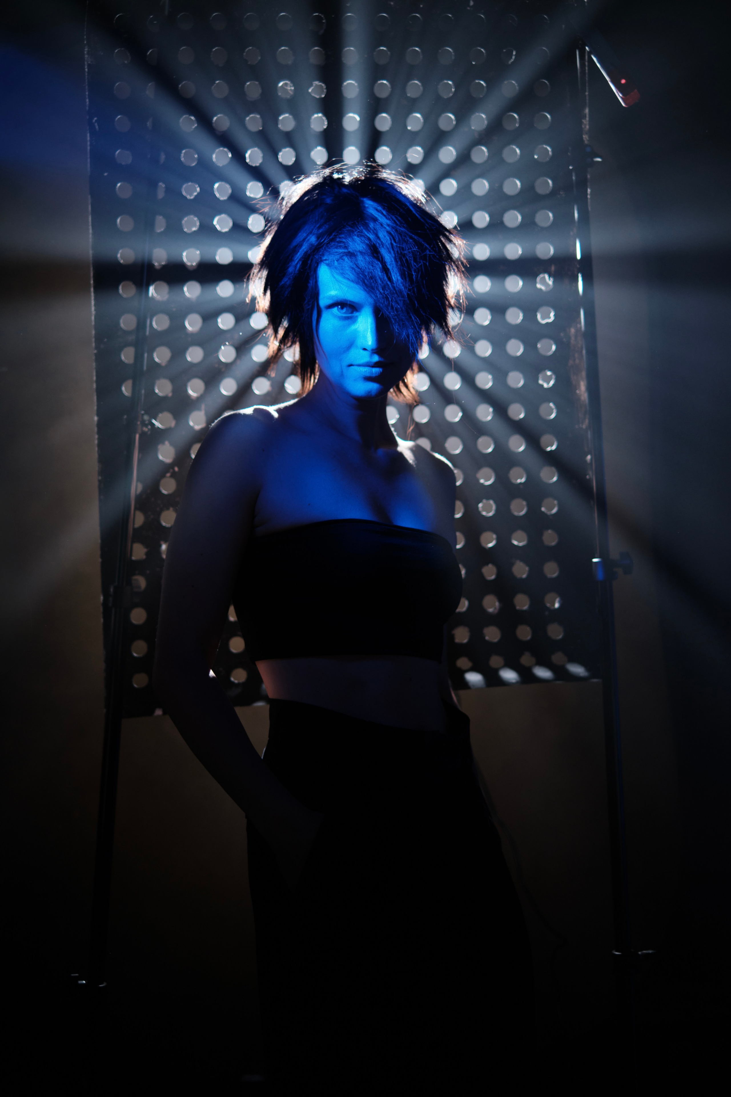 Портрет в духе Киберпанк-театра 