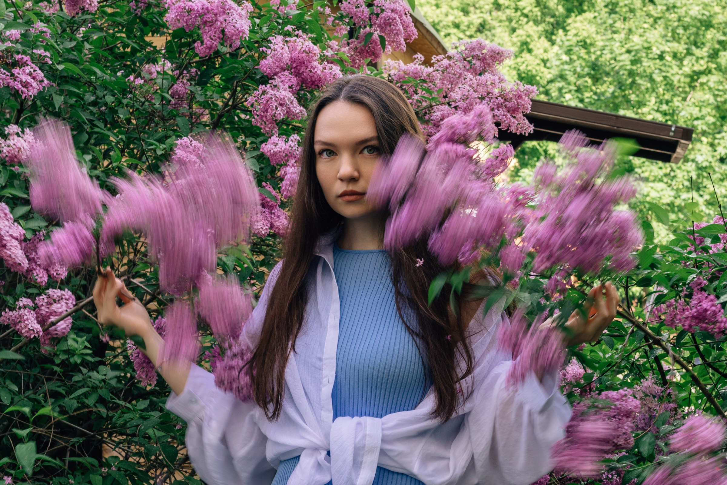 Смазы сирени. Екатерина. Июнь 2025. Фотограф Пермь. Свадьбы. Семья и дети, школа, д. сад. Фотокниги