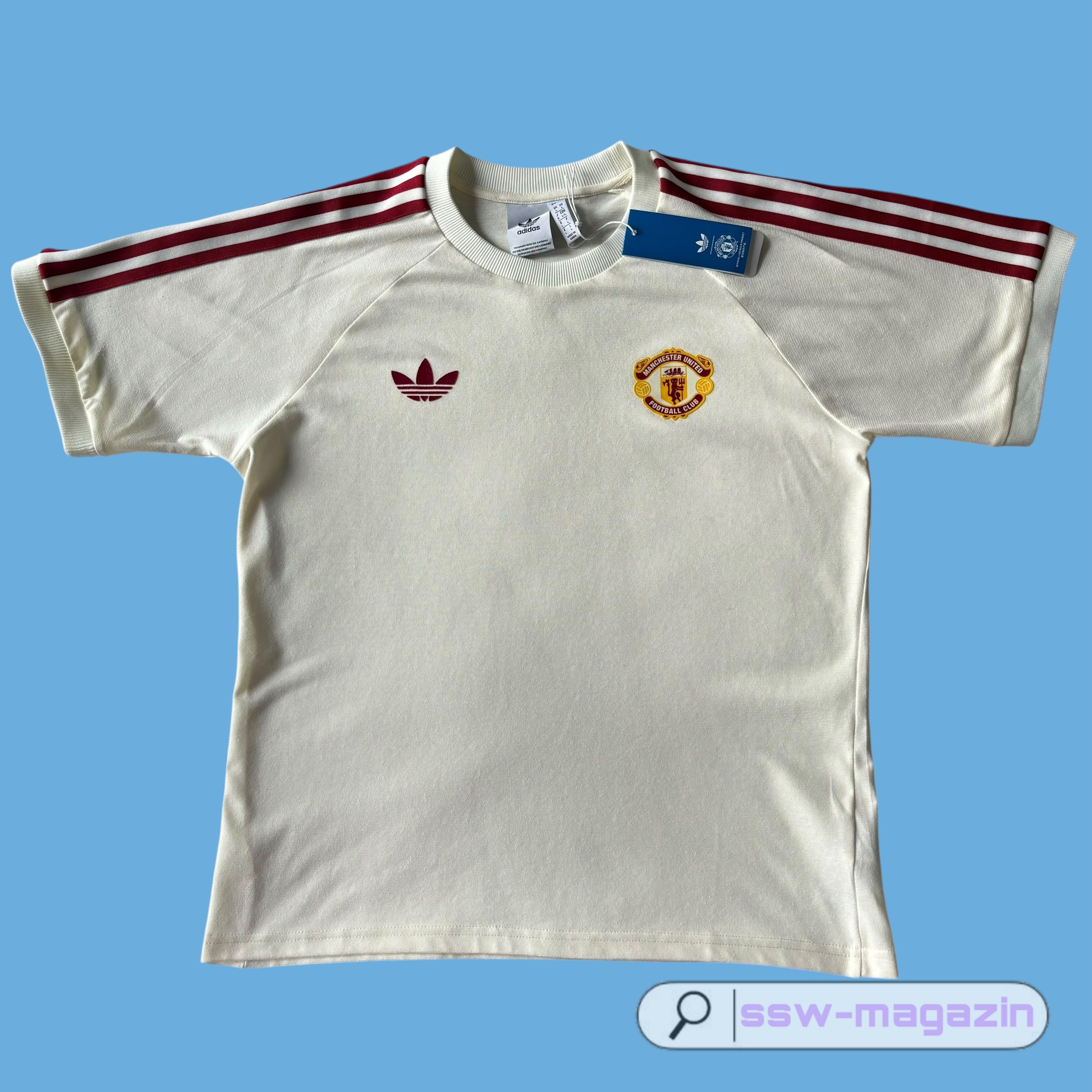 Хлопковая футболка Manchester United 2025-2026 купить. Футбольный магазин — ssw_magazin