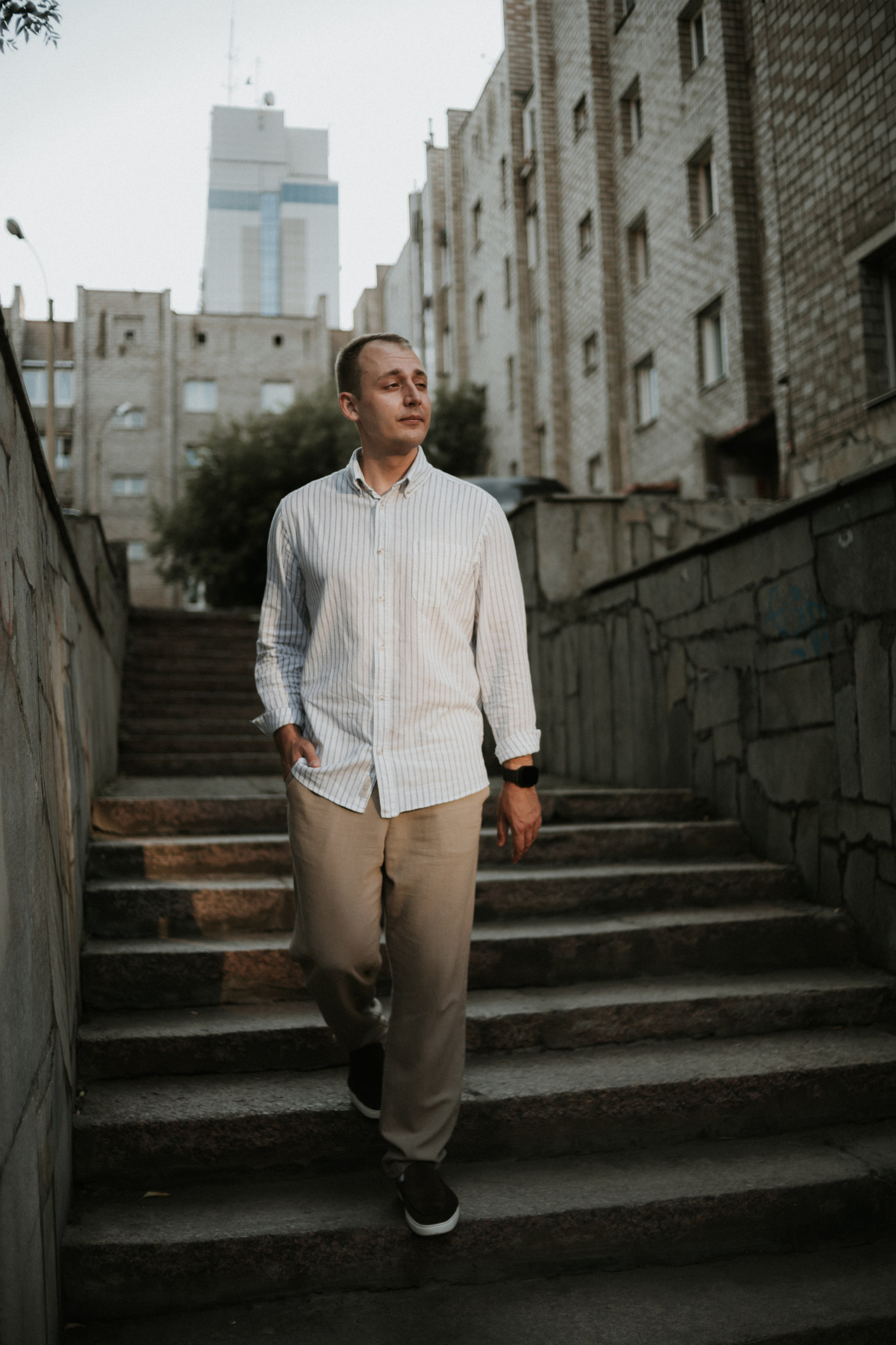 Михаил. Прогулка и кофе. Фотограф Регина Крикунова г. Красноярск