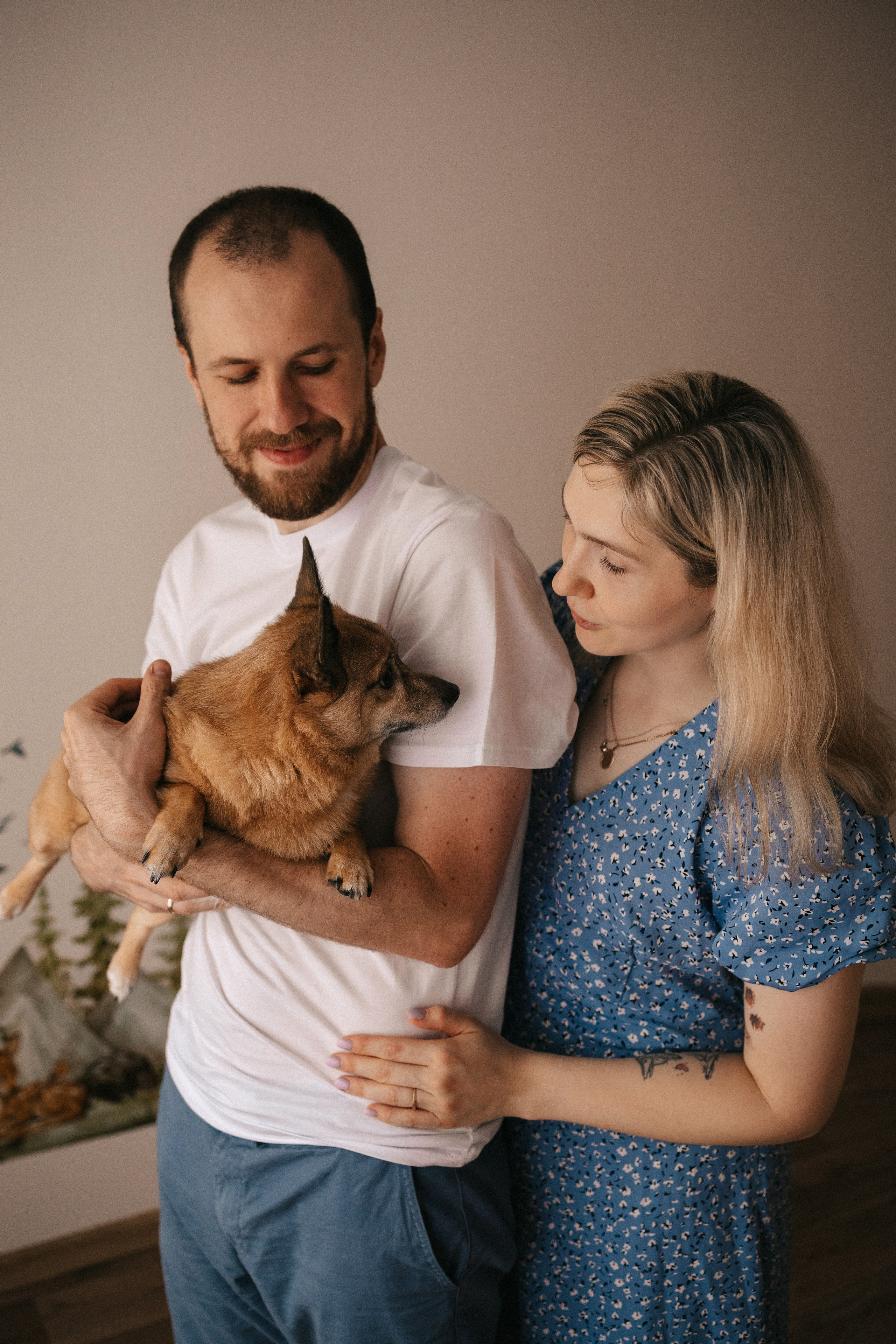 Маша с Лёшей и дочка Саша. Фотограф Нижний Новгород