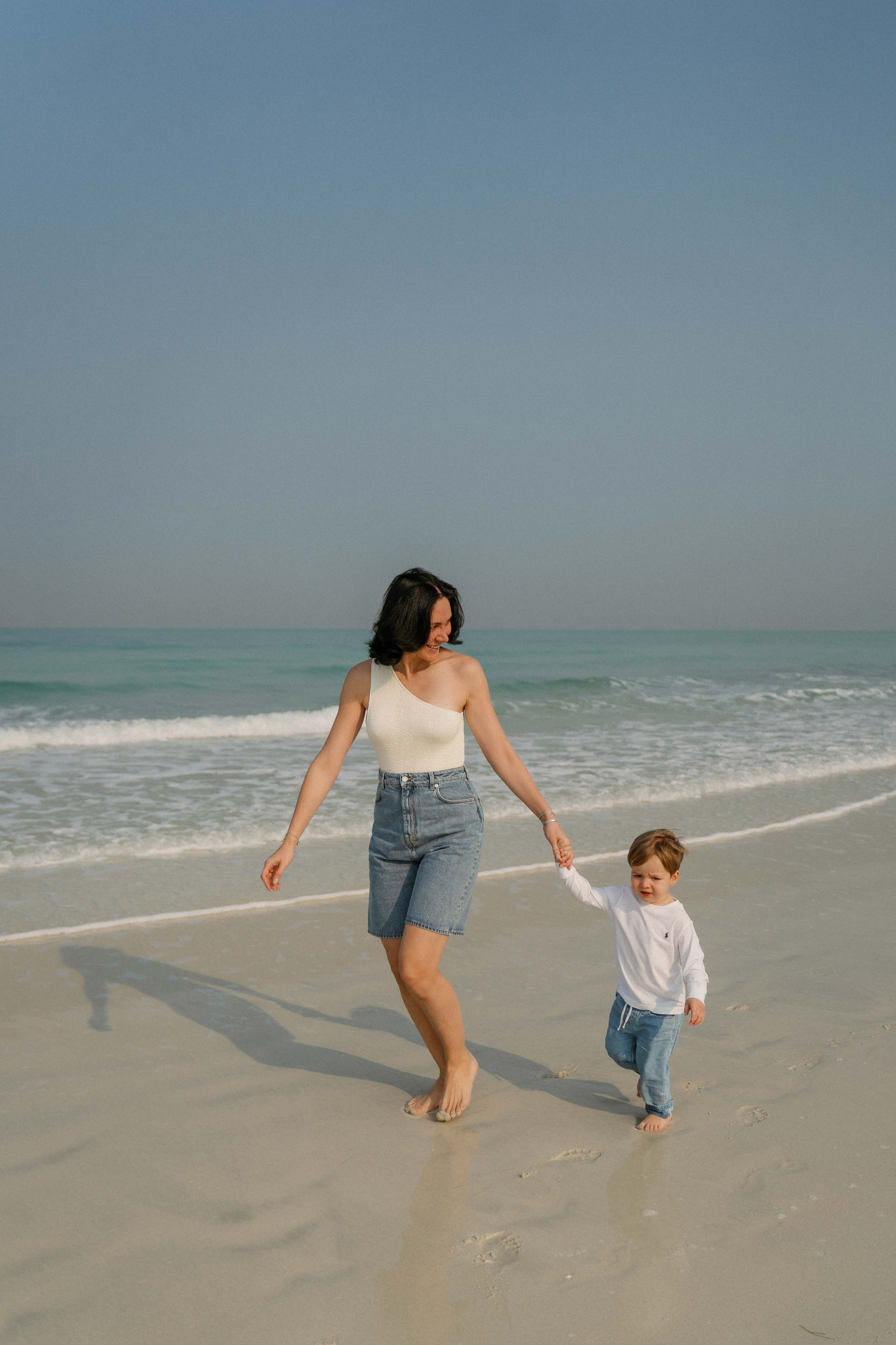 Выходные на море | семейная фотосессия. Фотограф и видеограф в Москве и Абу Даби Мария Кулагина