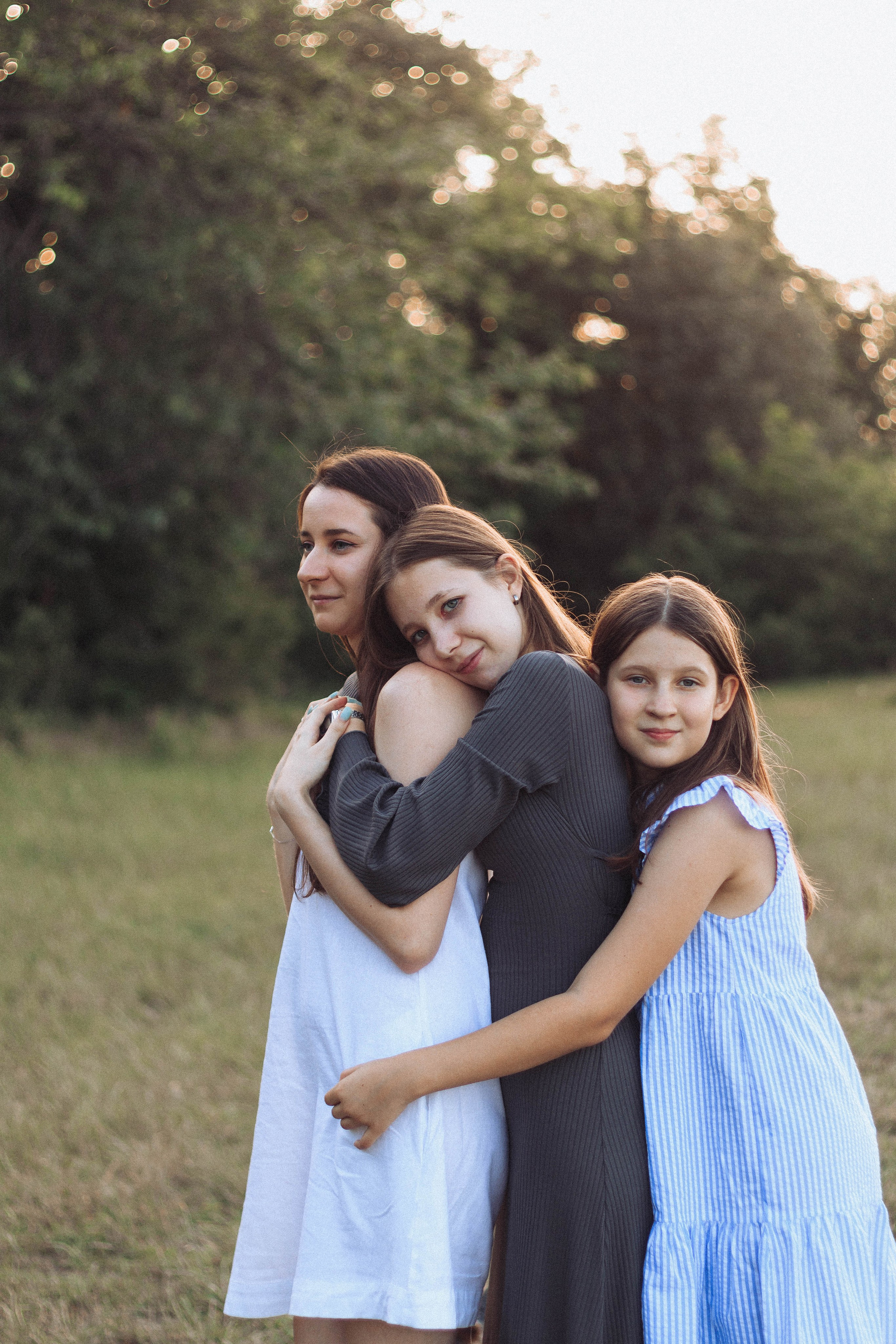 Дмитрий и Наталья с дочками. Фотограф в Краснодаре Ксения Мархинина