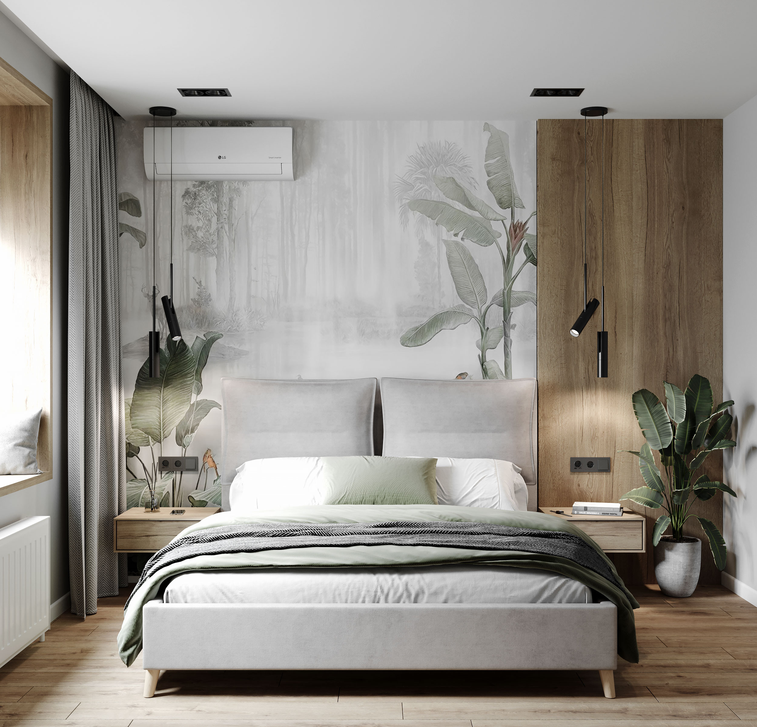 Flat in Taganrog. Дизайн интерьера | 3D визуализация | Миланская Марина