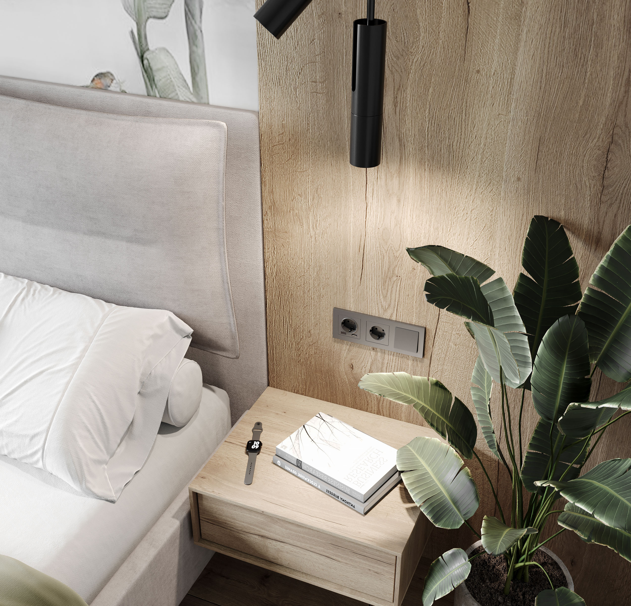 Flat in Taganrog. Дизайн интерьера | 3D визуализация | Миланская Марина