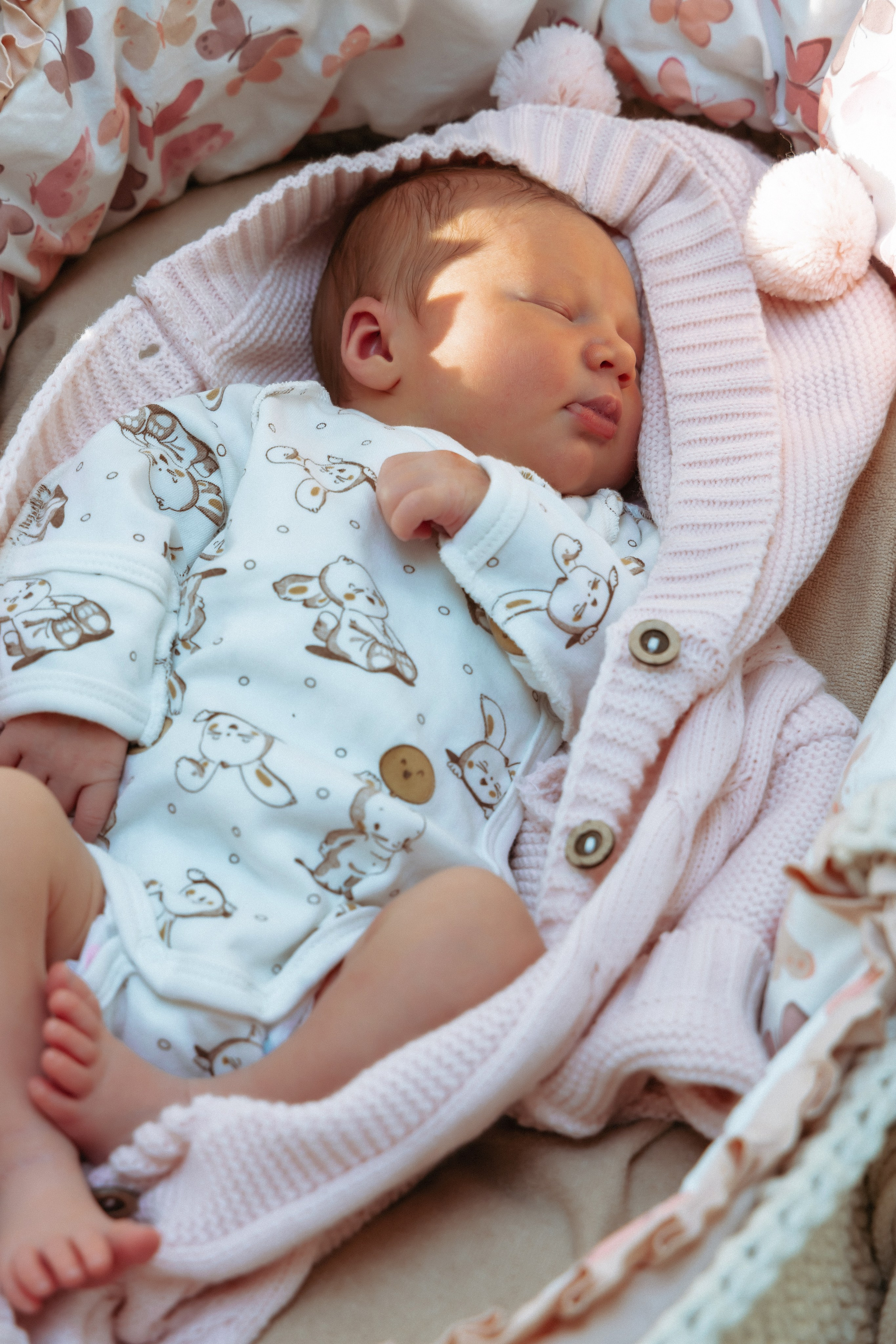 Выписка Мии + Нью Борн. Свадебный и семейный фотограф в Краснодаре Диана Смирнова