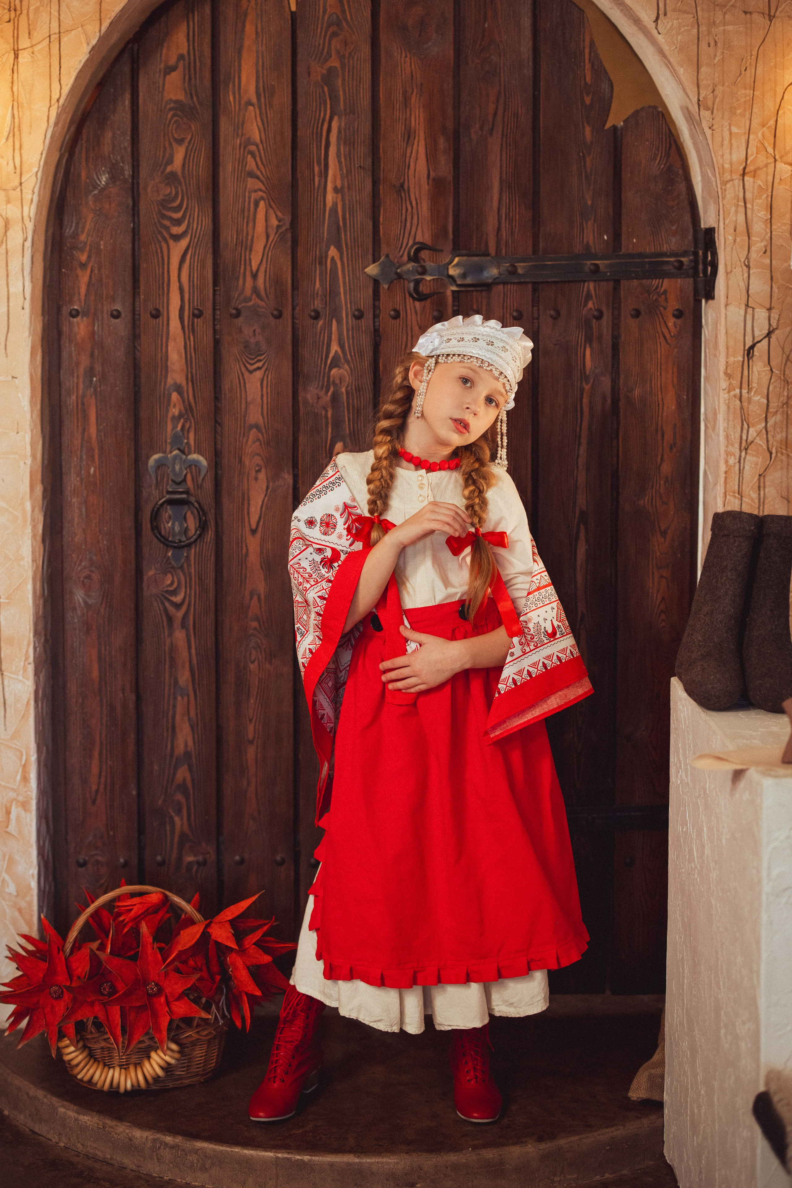 Фотосессия в русском стиле. Фотопроект"Масленица» в фотостудии Эль, город Краснодар. Семейный и детский фотограф в Краснодаре Анна Трашкова