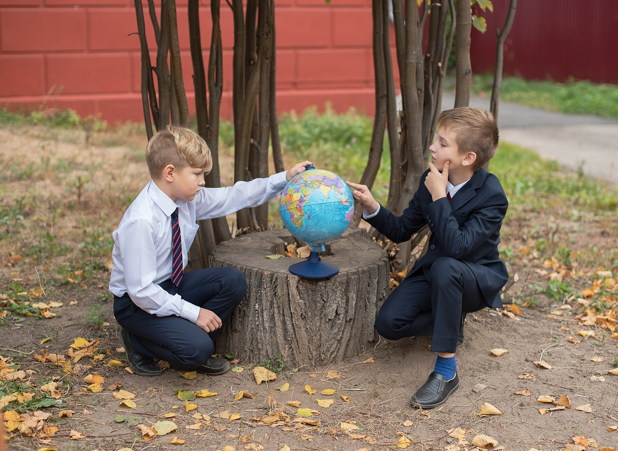 Пример съемки для выпускного альбома с наполнением «стандарт». Выпускные альбомы для школ и детских садов в Иваново