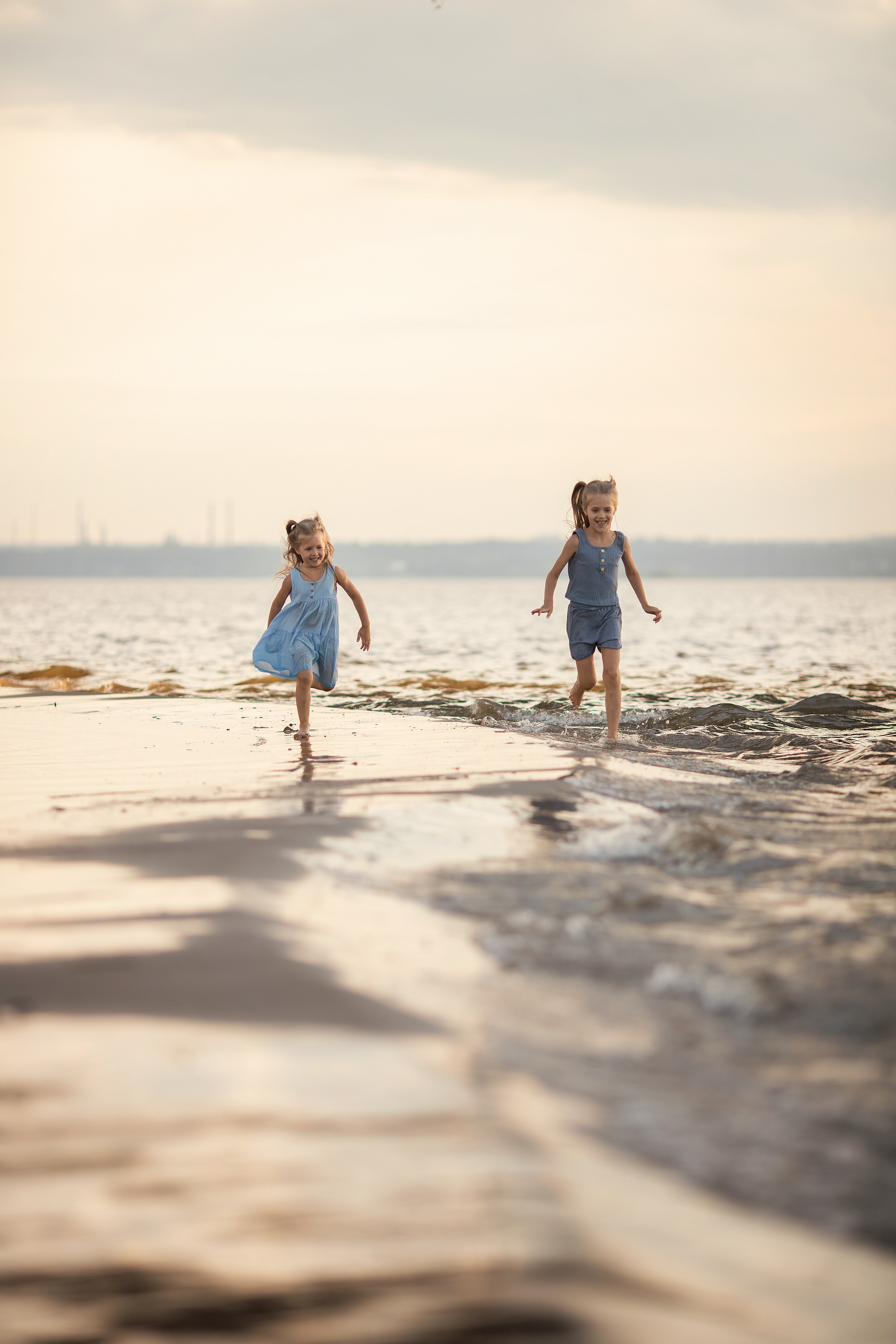 Босиком в закат. Семейный и детский фотограф в Саратове Полина Коткина