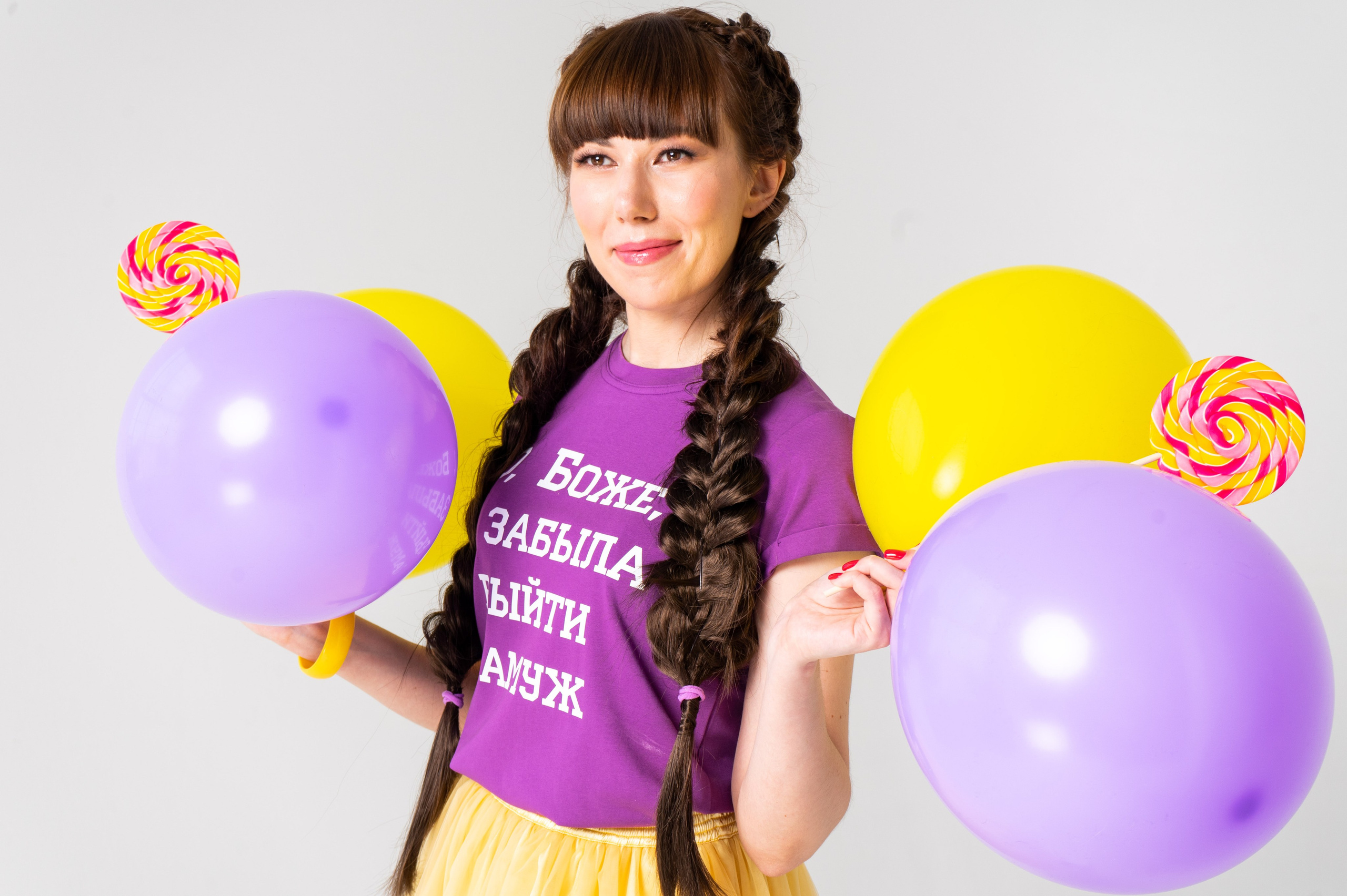 День Рождения фотосессия на циклорамме. Фотограф Екатеринбург Кокшарова Александра