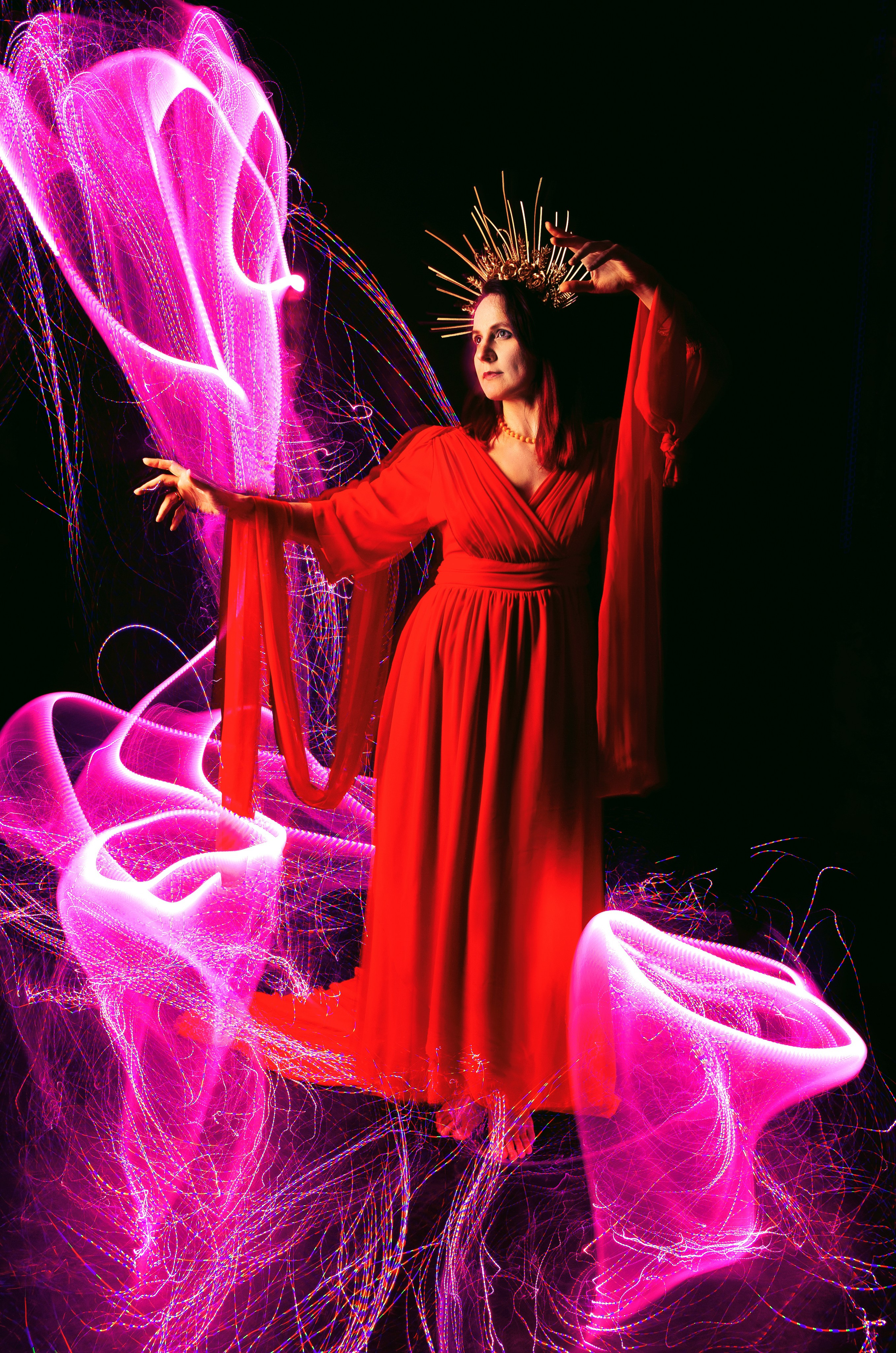 Световой Хлыст. Фотографы для фотосессий в Новосибирске