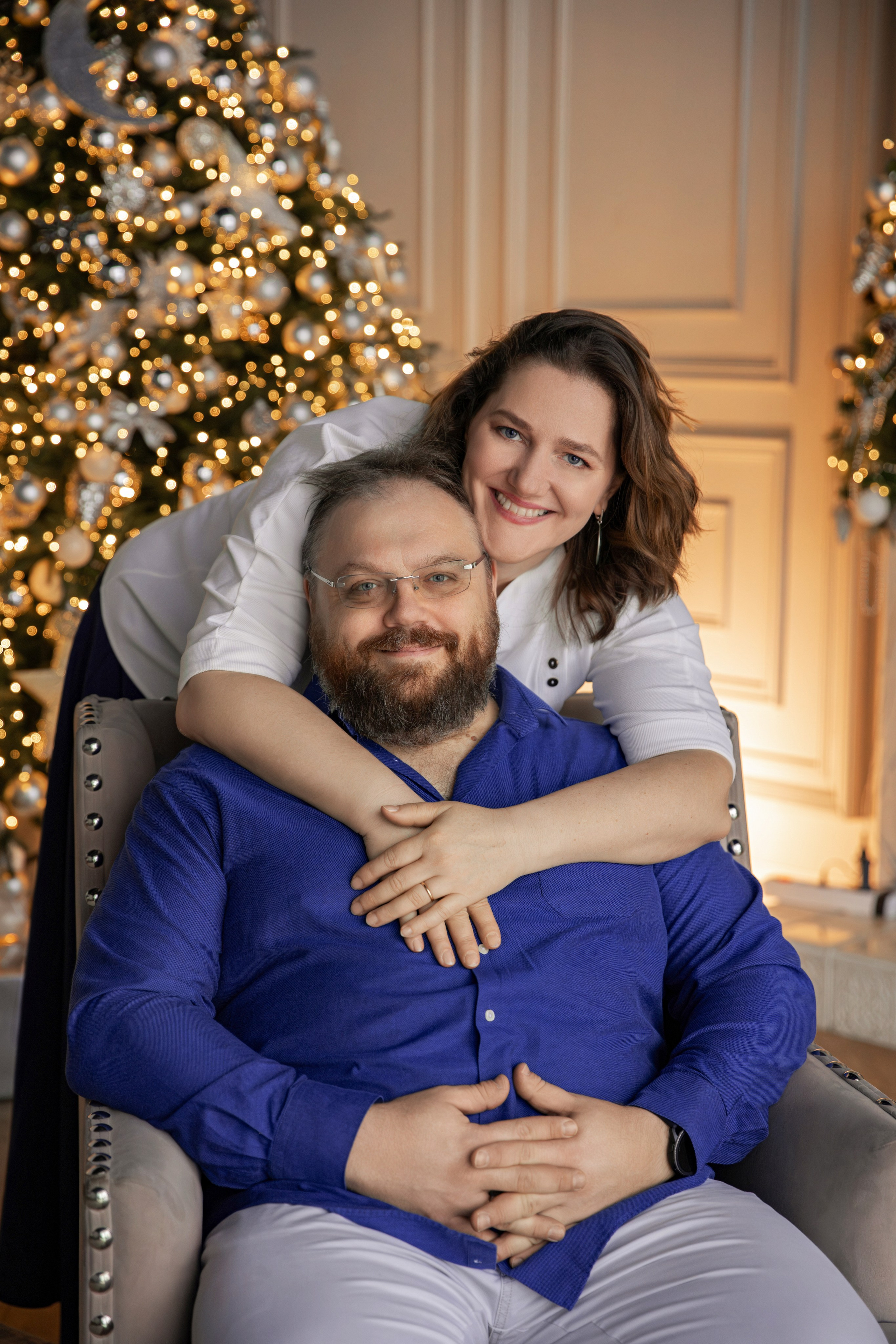 Семейный новый год. Семейный и женский фотограф в Москве Надежда Воробьева