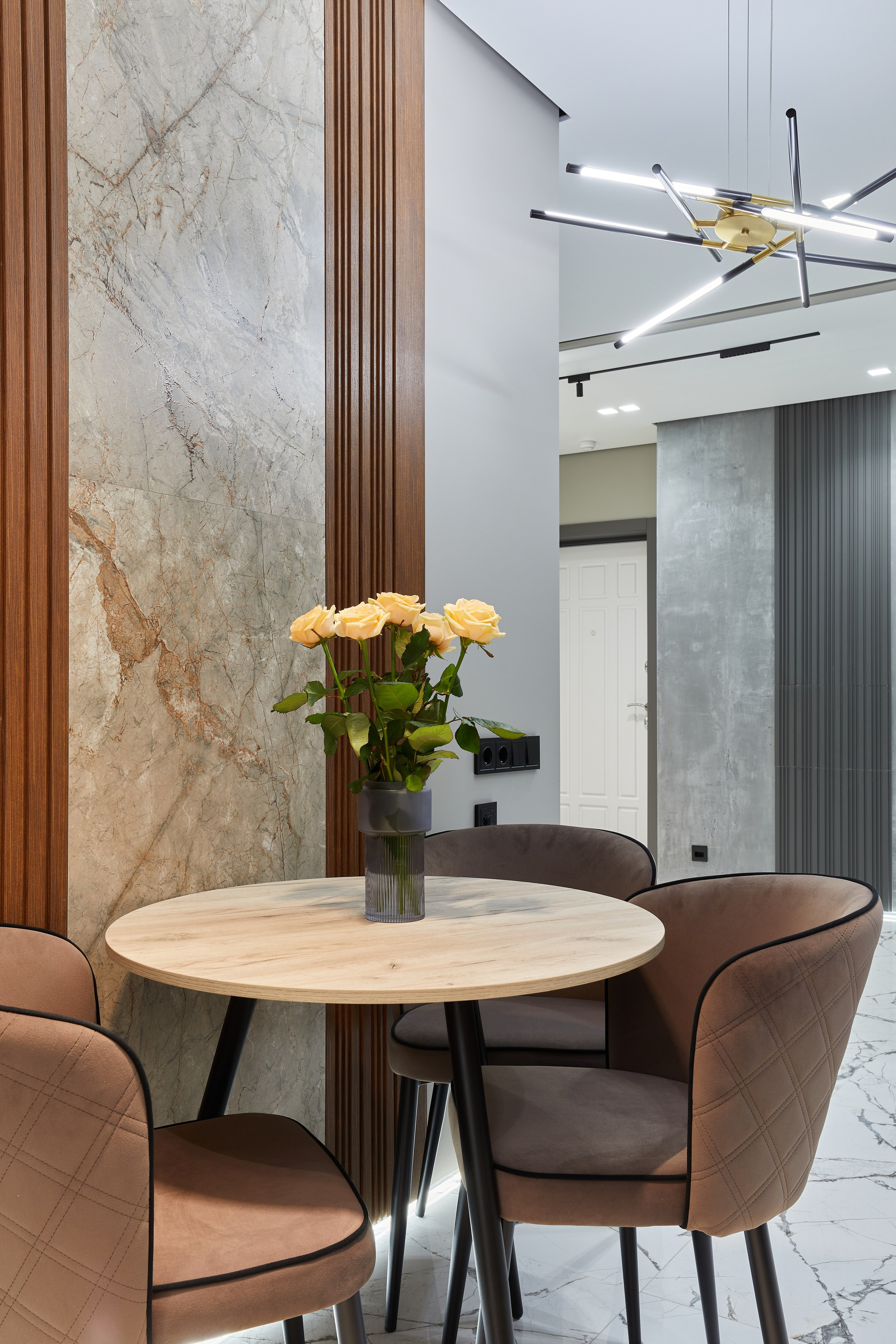 1-КОМНАТНАЯ С ДИЗАЙНЕРСКИМ РЕМОНТОМ В ЖК АЛЬПИЙСКИЙ КВАРТАЛ. Интерьерный фотограф в Сочи Анисимова Ольга