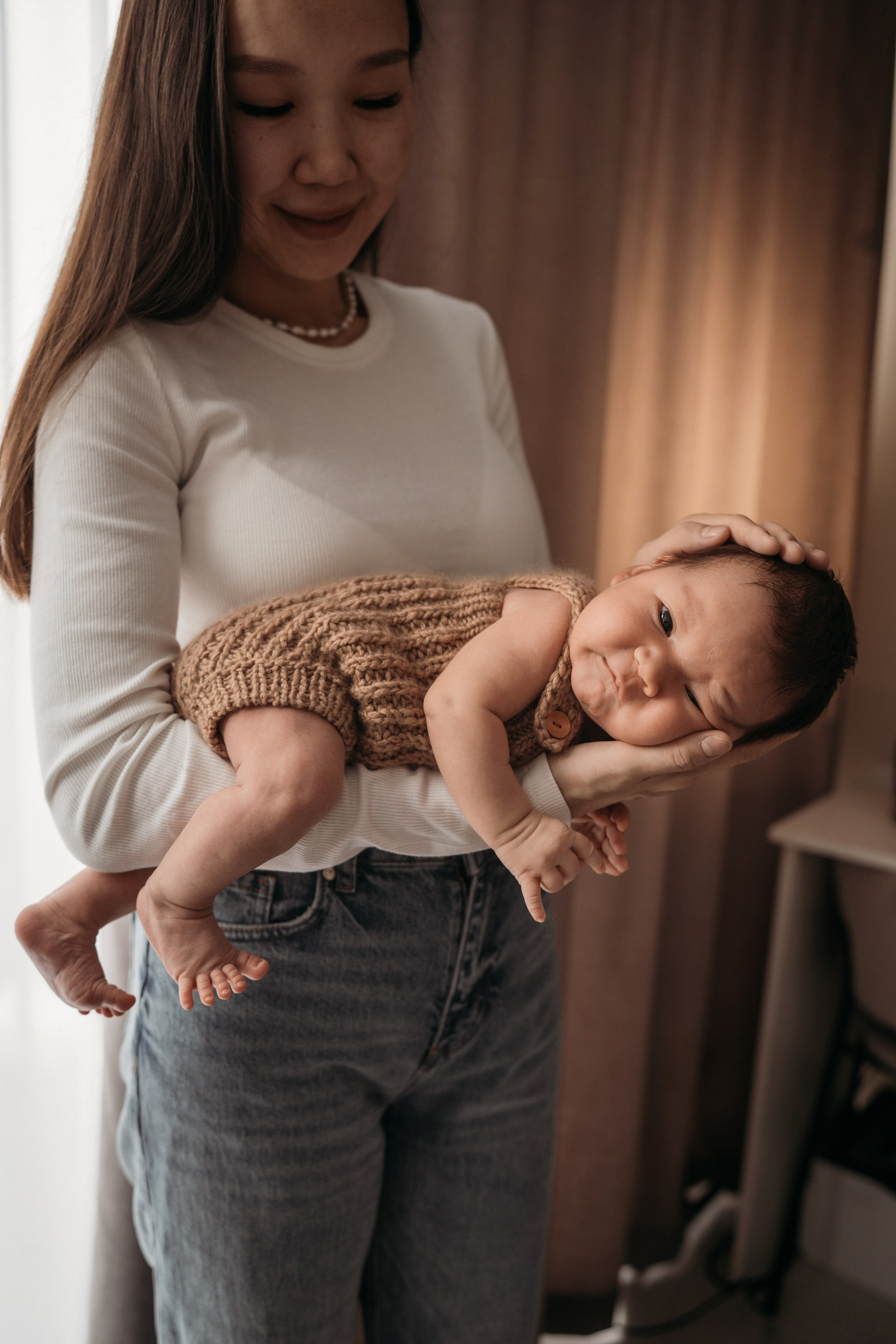 Домашняя съемка. Фотограф новорожденных во Владивостоке Ромашко Виктория