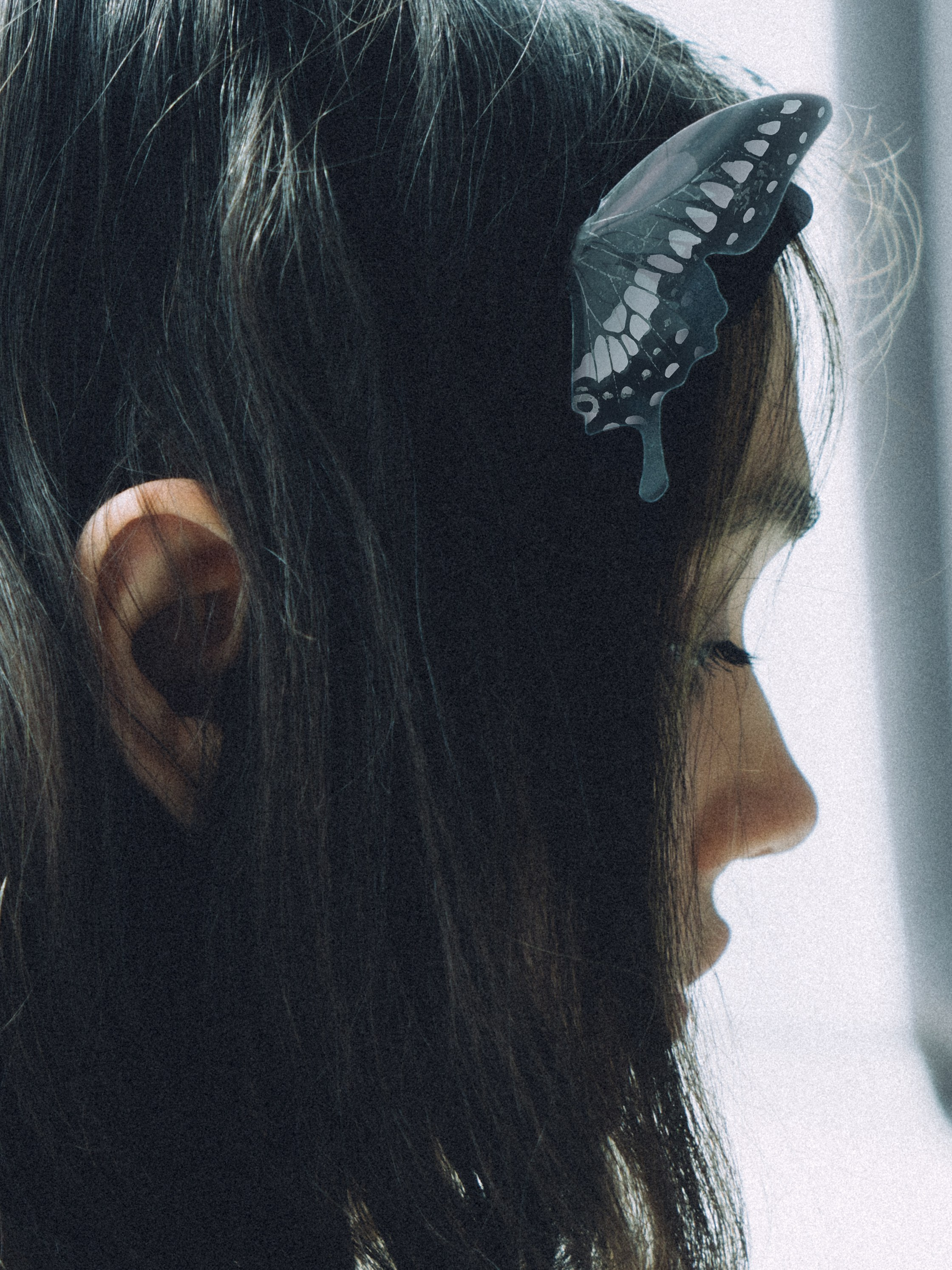 Портретная мини фотосессия в студии в Санкт-петербурге с бабочками. Светлана Гопанюк. Портретный фотограф. Санкт-Петербург. СПб