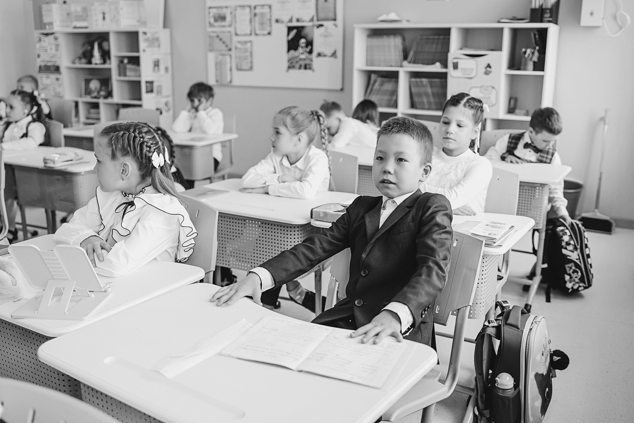 Один день в школе 1 класс. Семейный фотограф Тюмень, фотограф на роды Салмина Мария