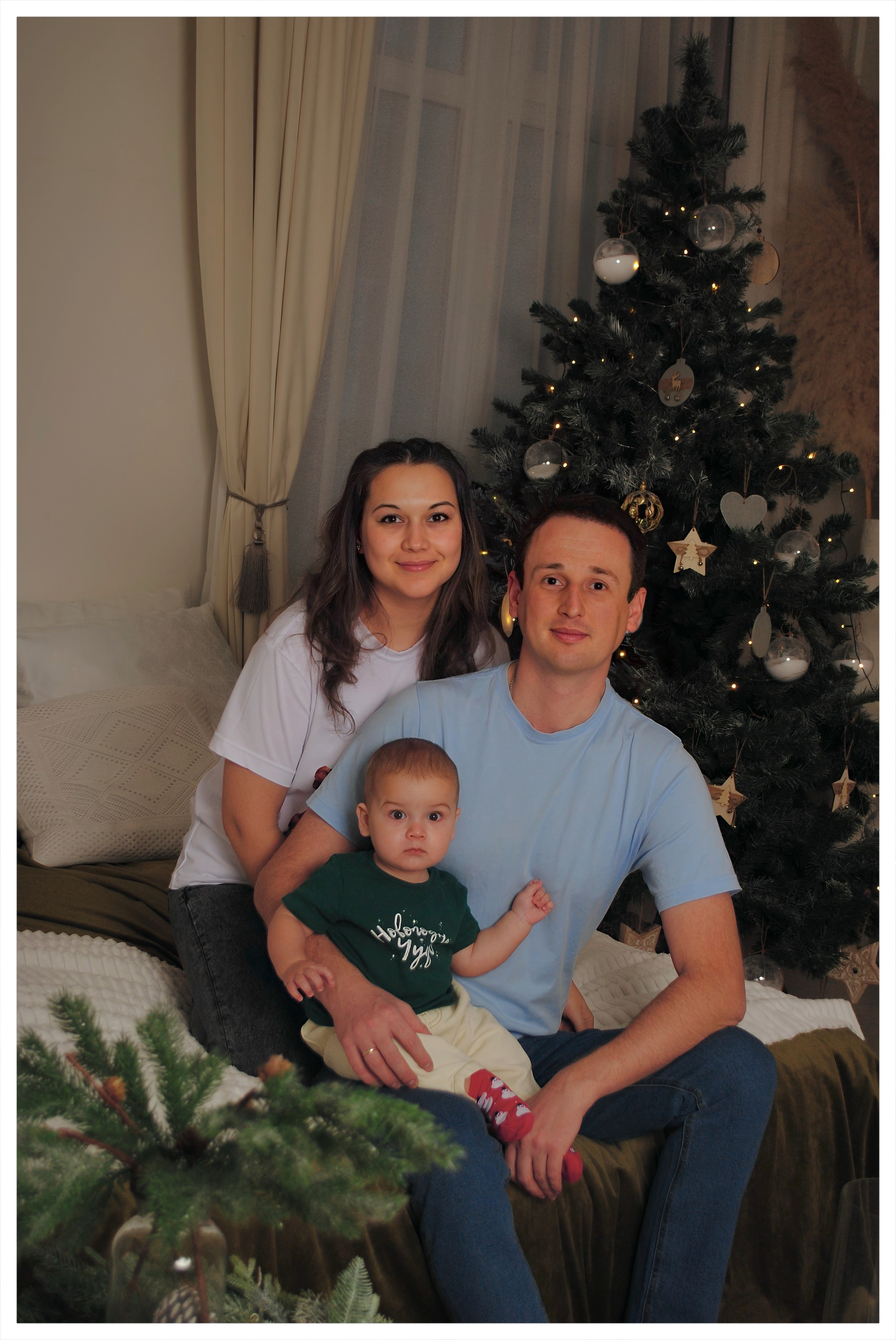 Дарья и семья. Фотограф Мария Мусаелян