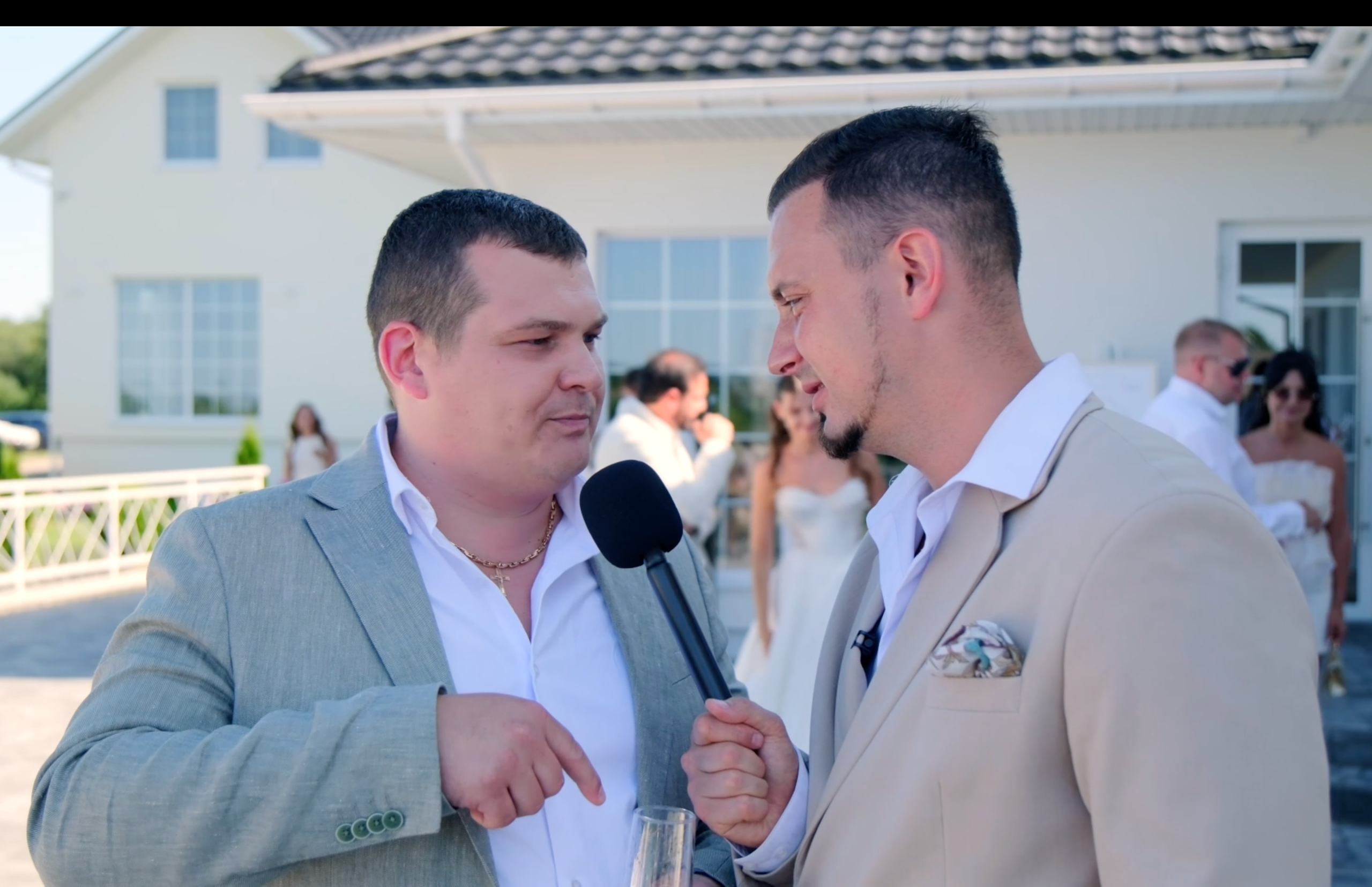 Wedding SDE interview / Agneshka & Kader. Репортажный видеограф Илья Сухоносиик