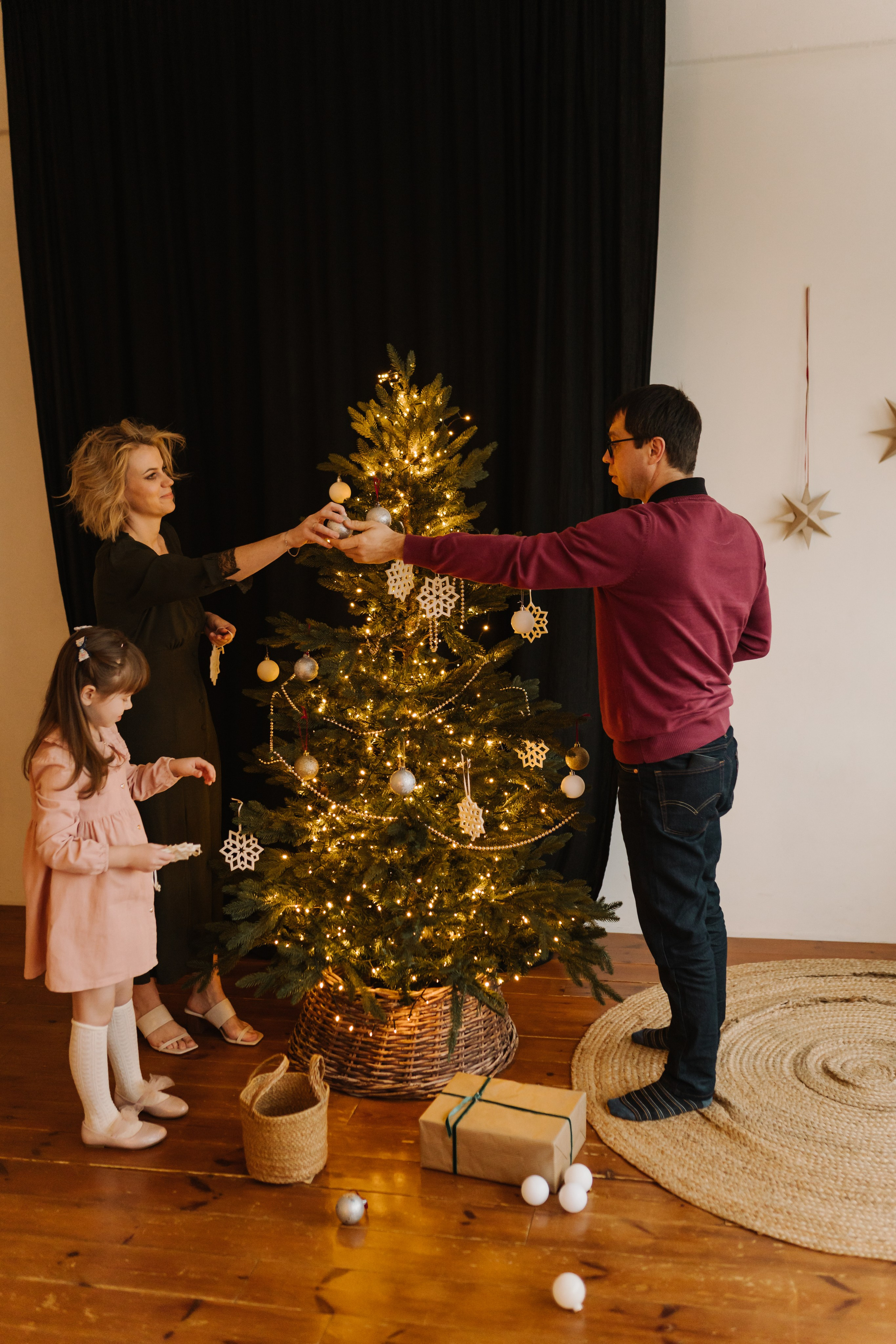 В студии. Семейный фотограф Москва Путилково Гуляшова Екатерина