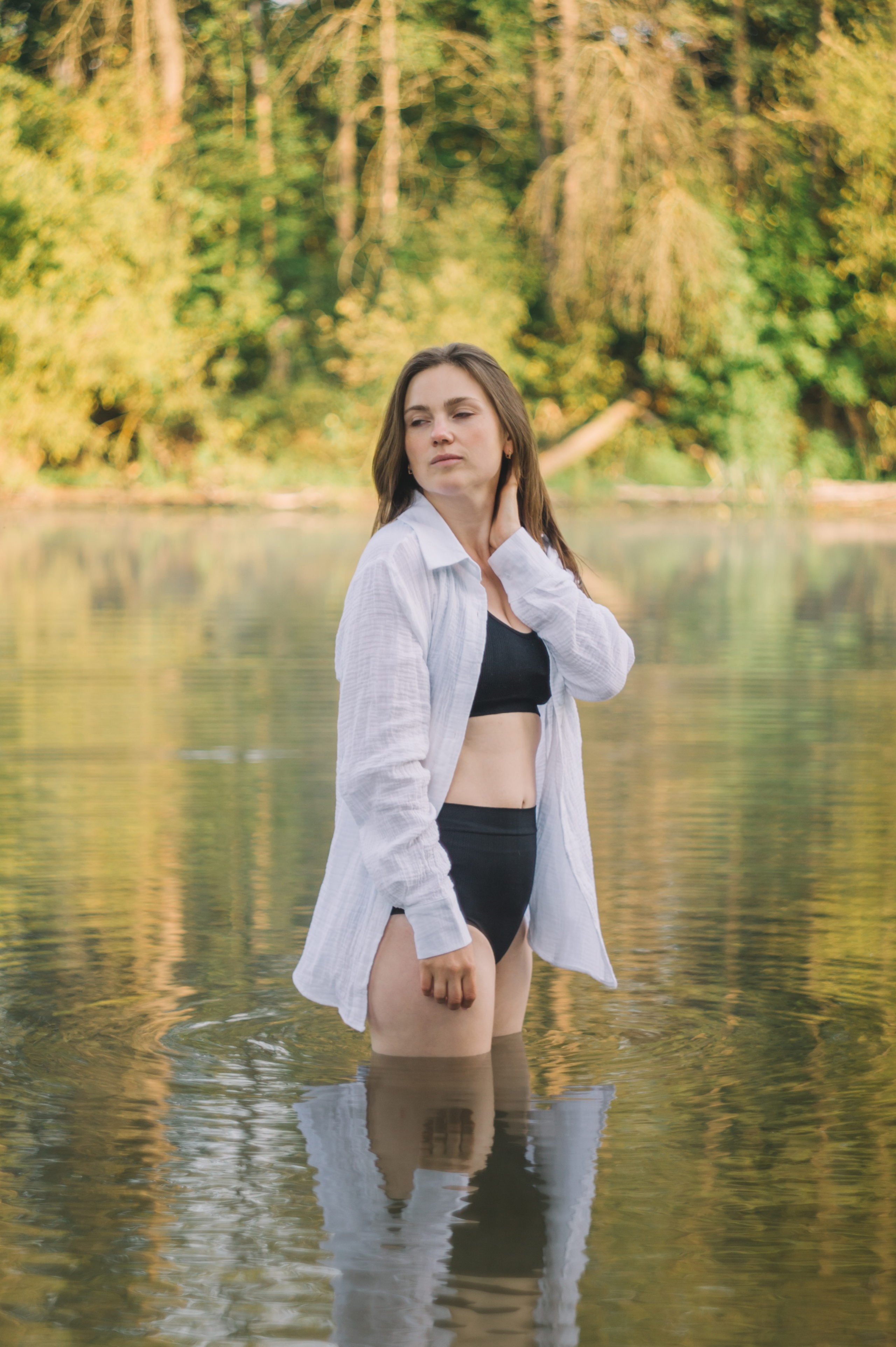 Марина. Рассвет. Фотограф Людмила Белова