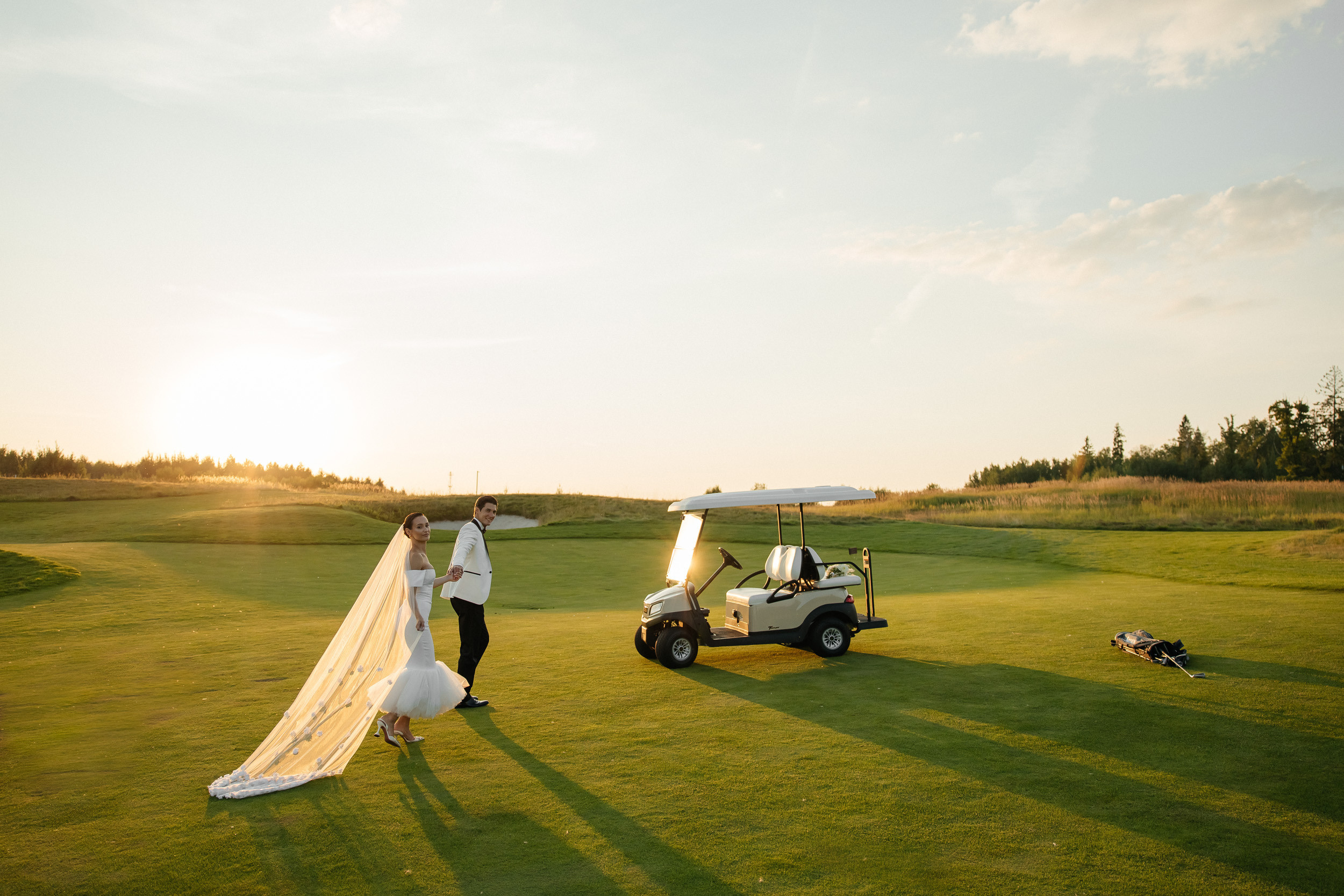 One day Love & Sunset. Свадебный фотограф Москва