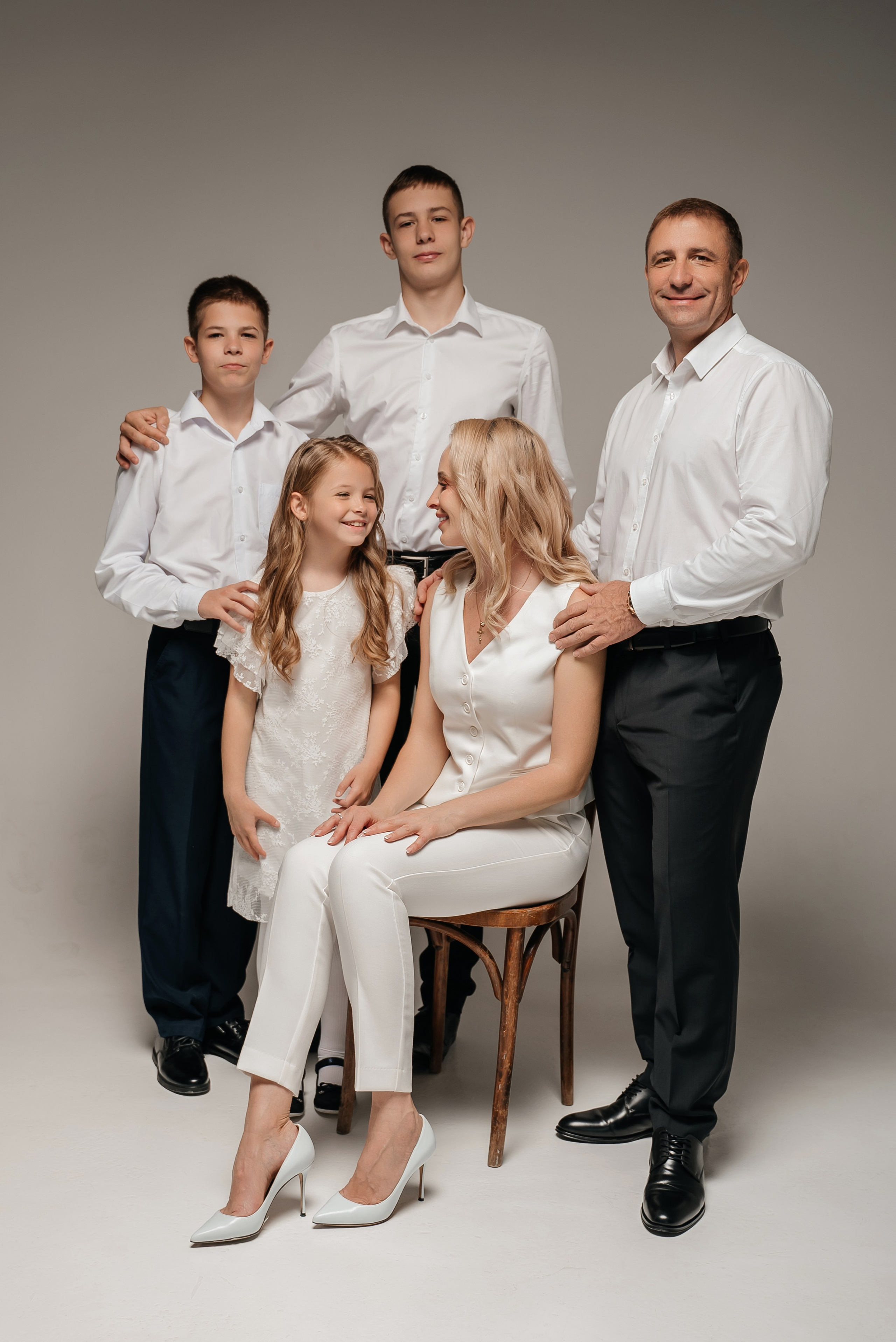 Фотосессия многодетной семьи. Свадебный фотограф Елена Рякина