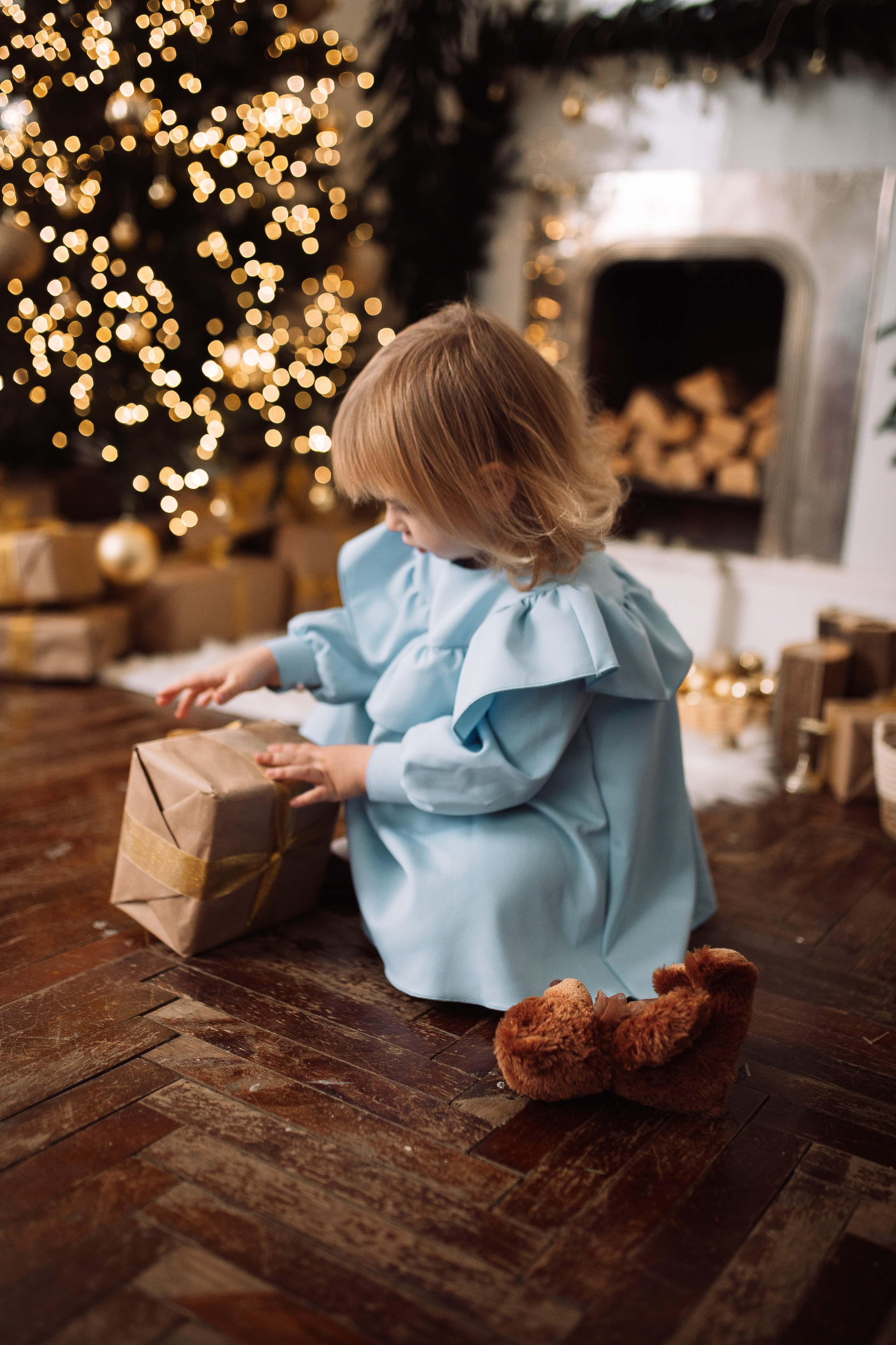 Семейная фотосессия в студии/дома