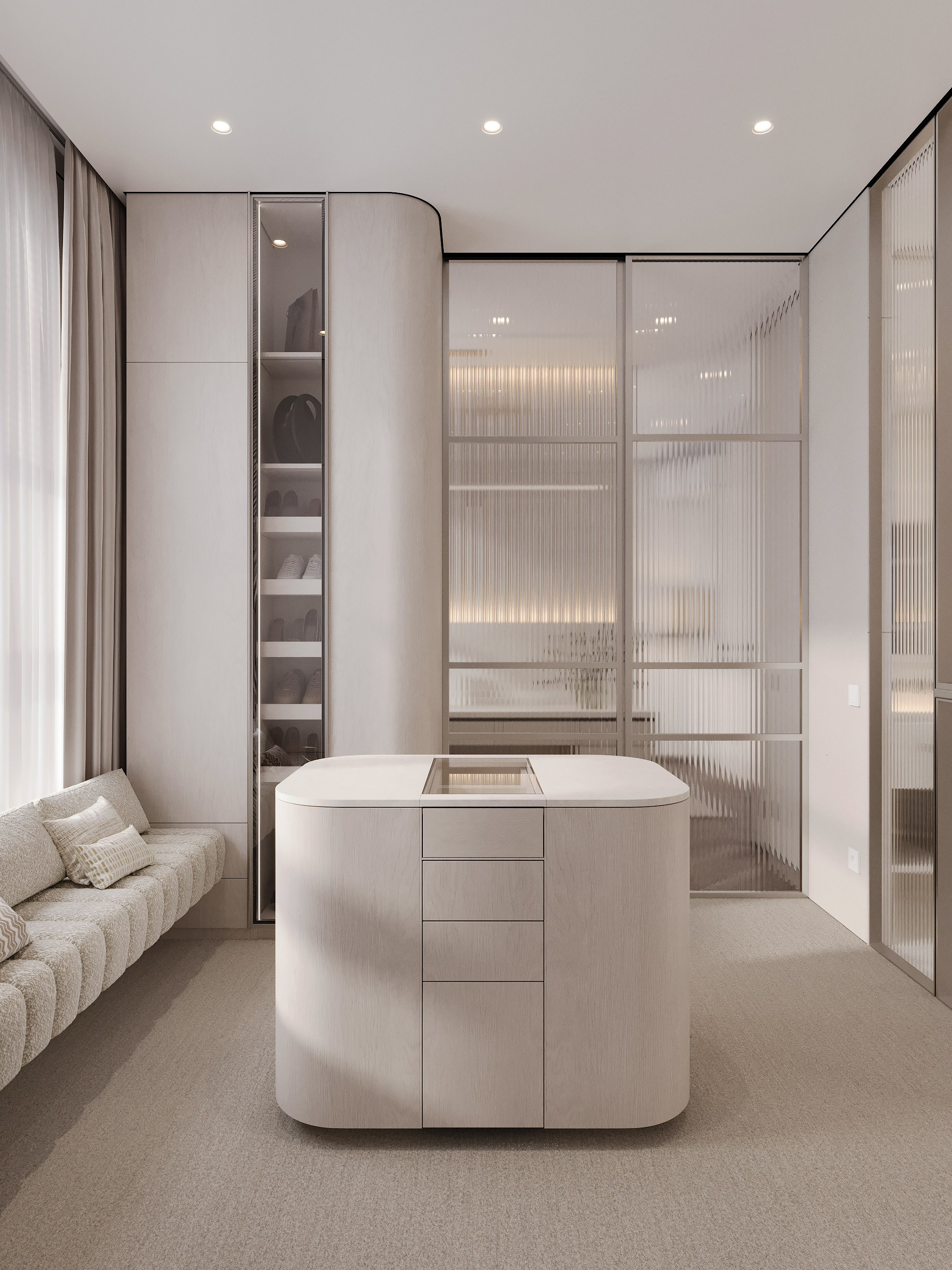 ЖК «Аль-Фараби 27», 73 м². Room Design Studio