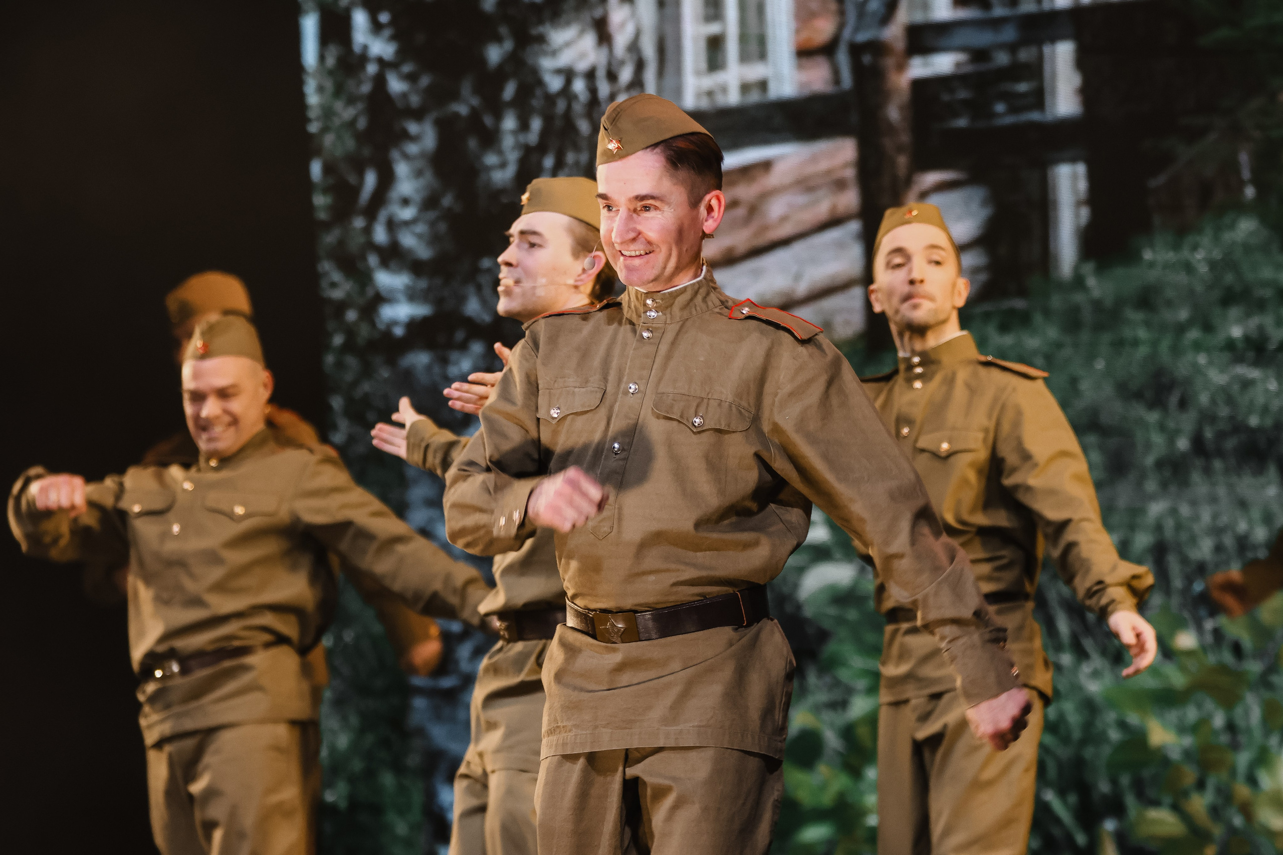 Василий Теркин, театр «Русская песня». Фотограф Ольга Махалова — Санкт-Петербург, Москва, Нижний Новгород