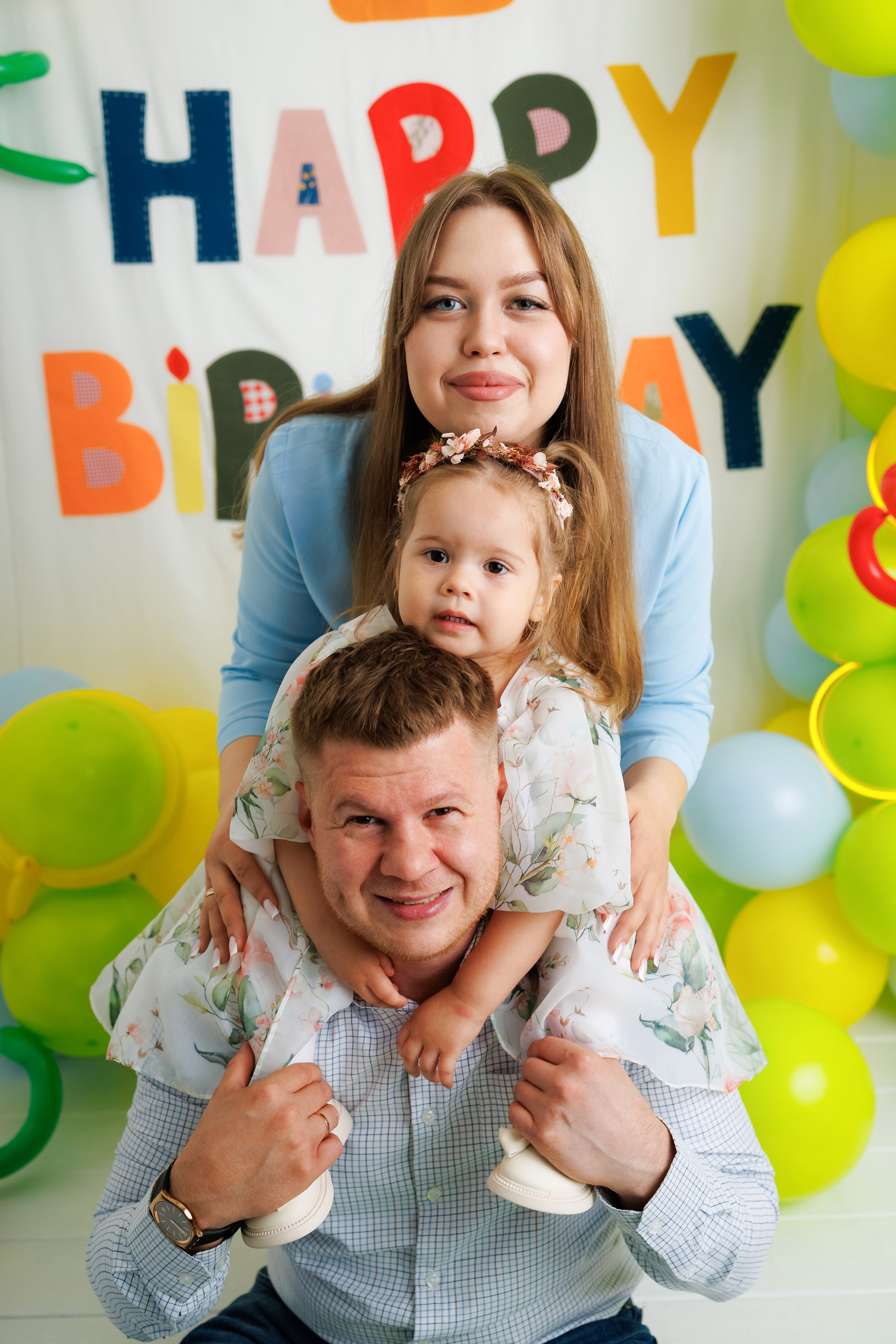 Дашеньке 2 годика. Фотограф новорожденный малышей Новосибирск
