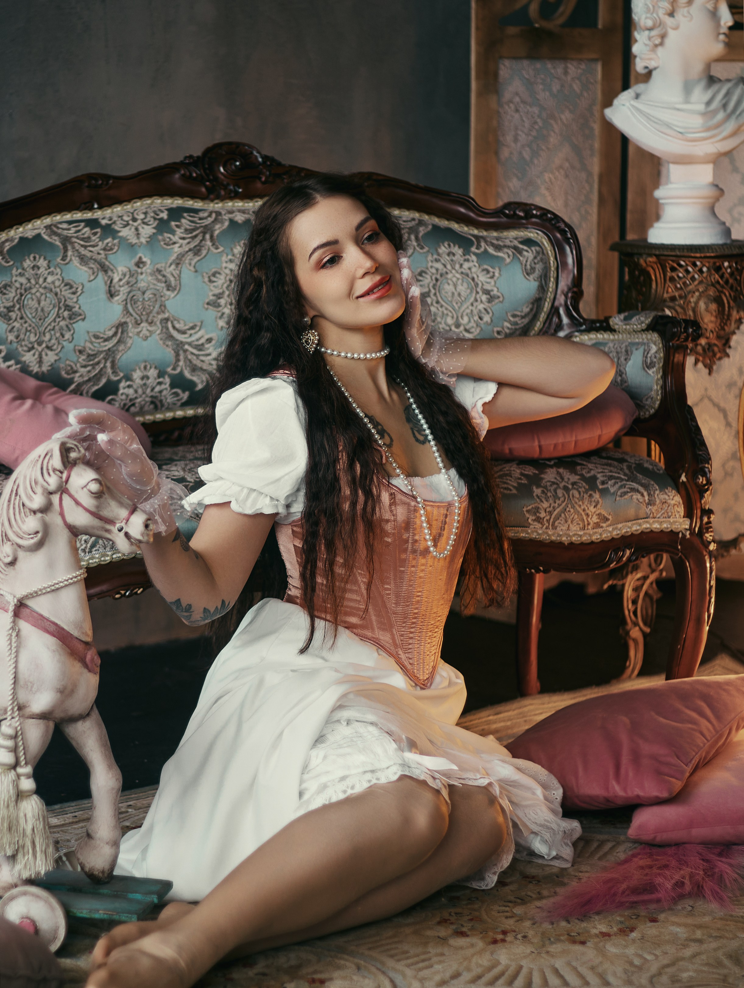 Студийная съемка. Фотограф женского портрета Екатерина Сигат