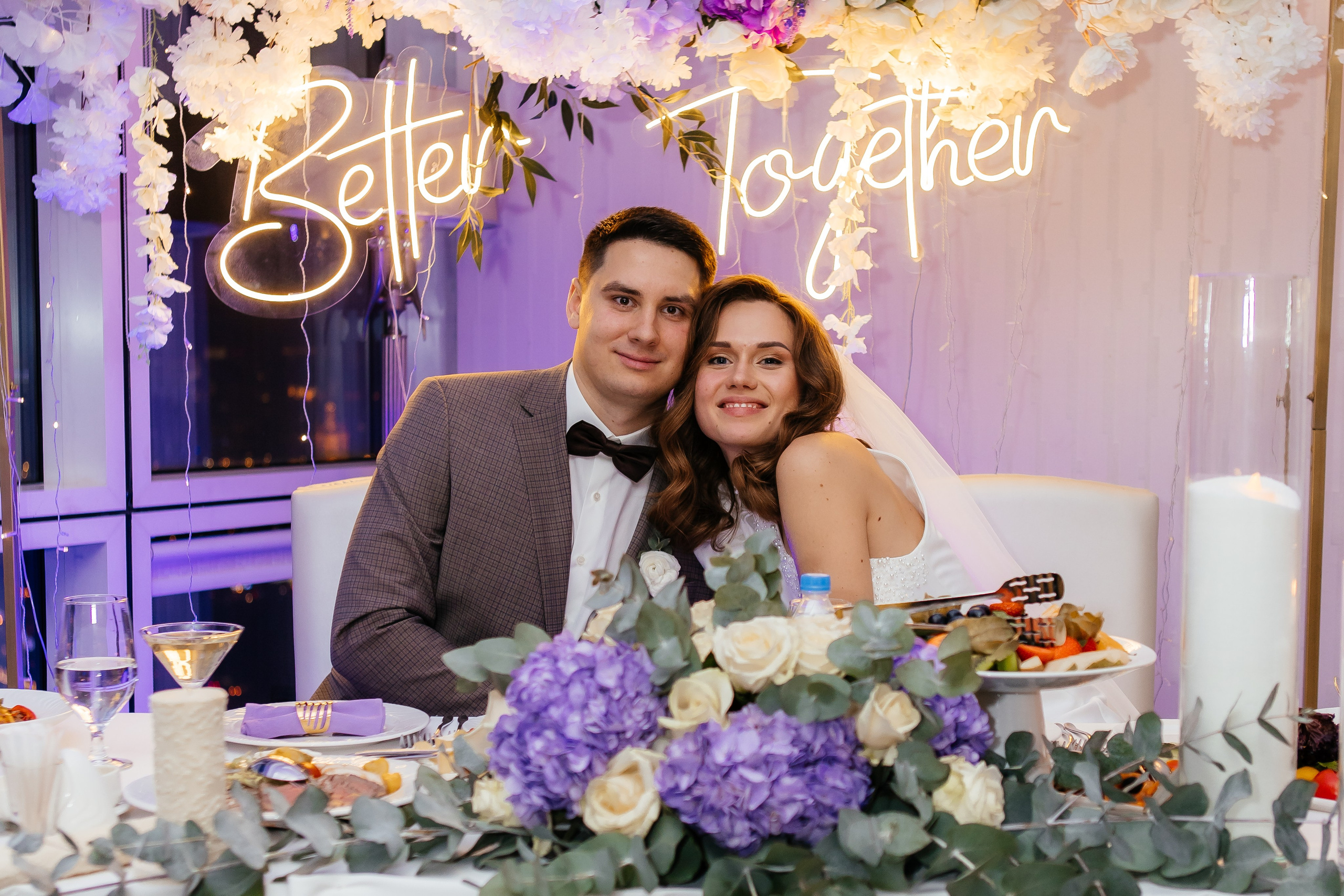 Свадебная фотосессия в Plaza Garden Moscow. Свадебный фотограф в Москве