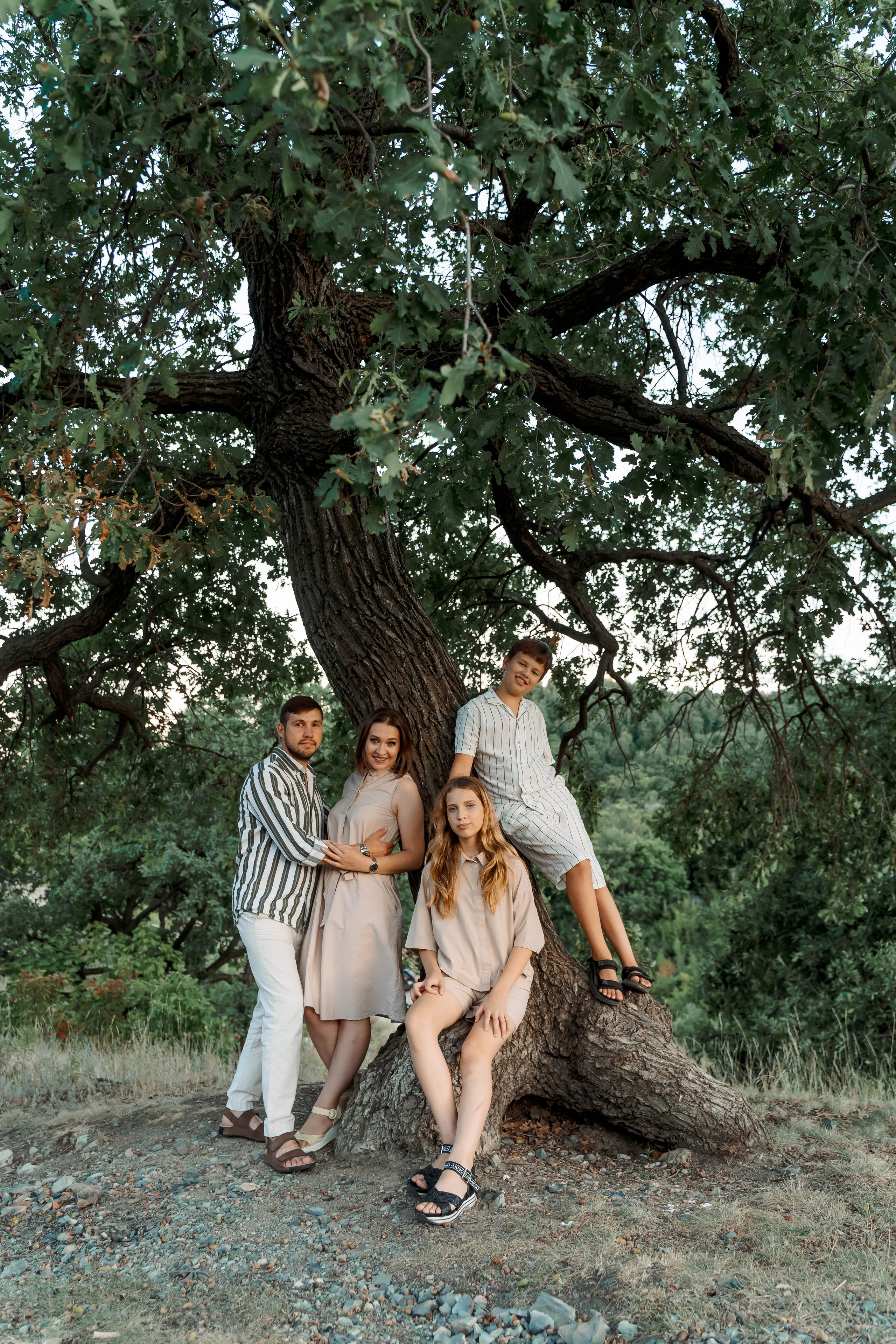 Семья Екатерины. Локация — Смирновское ущелье. Семейный фотограф в Саратове