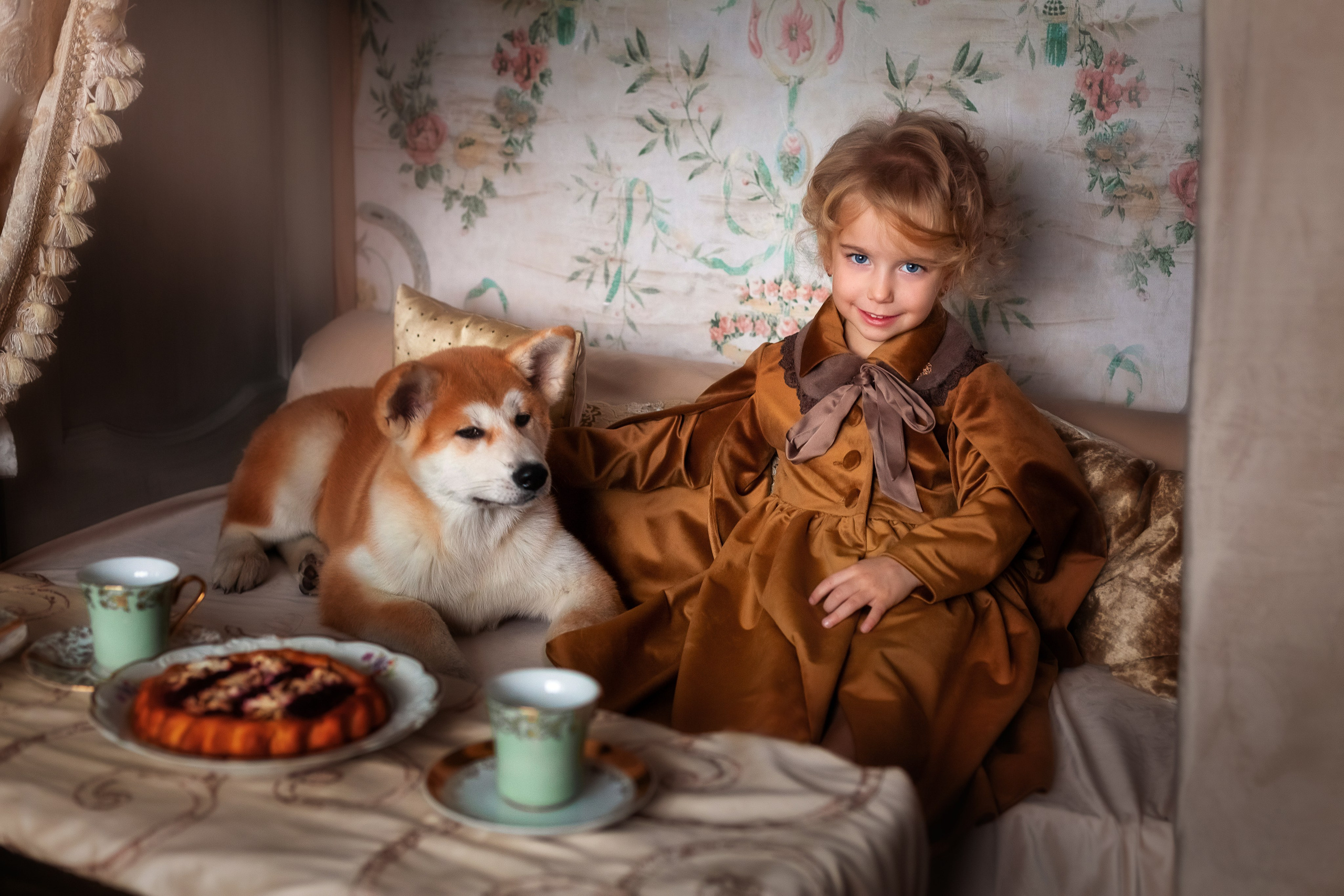 Завтрак с лучшим другом. Семейный и детский фотограф в Екатеринбурге Оксана Пипкина