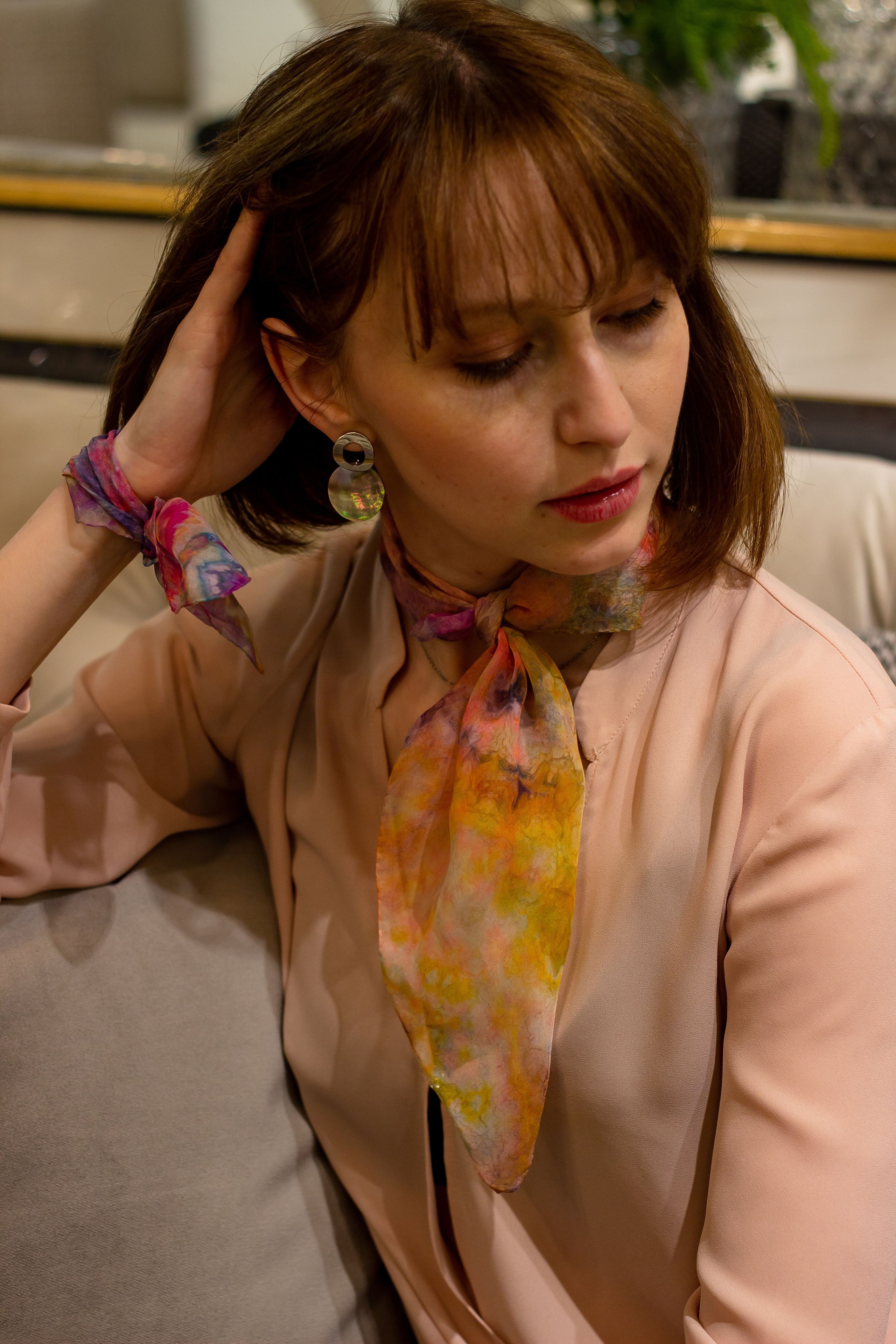 Батик Ольги Драгомировой. Фотограф в Челябинске Березина Екатерина