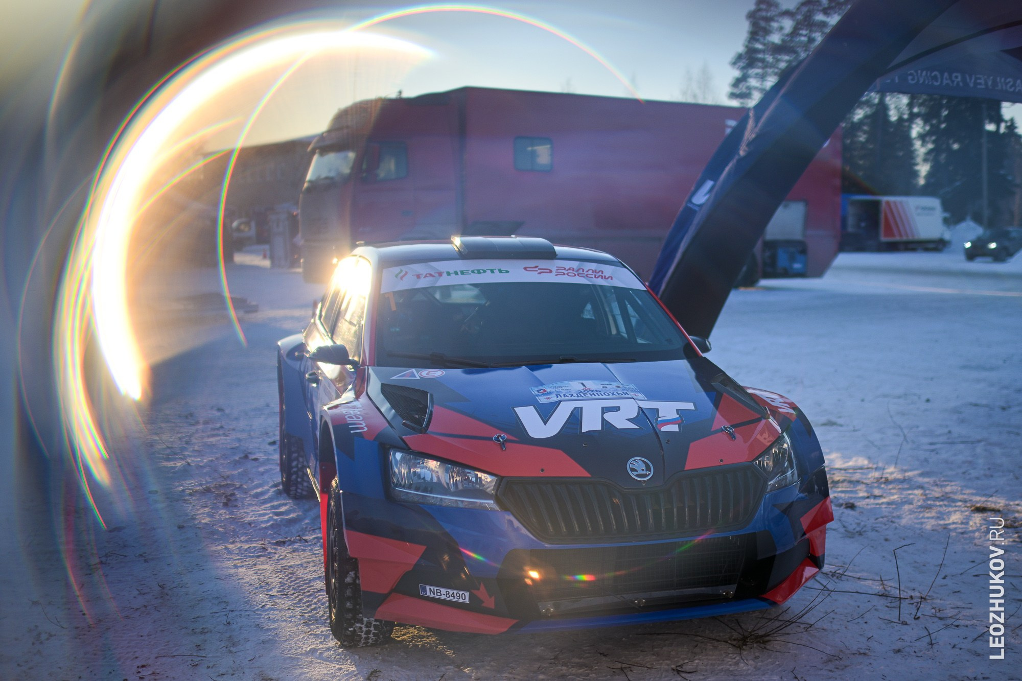 Ралли Лахденпохья 2026. Спортивный фотограф Леонид Жуков