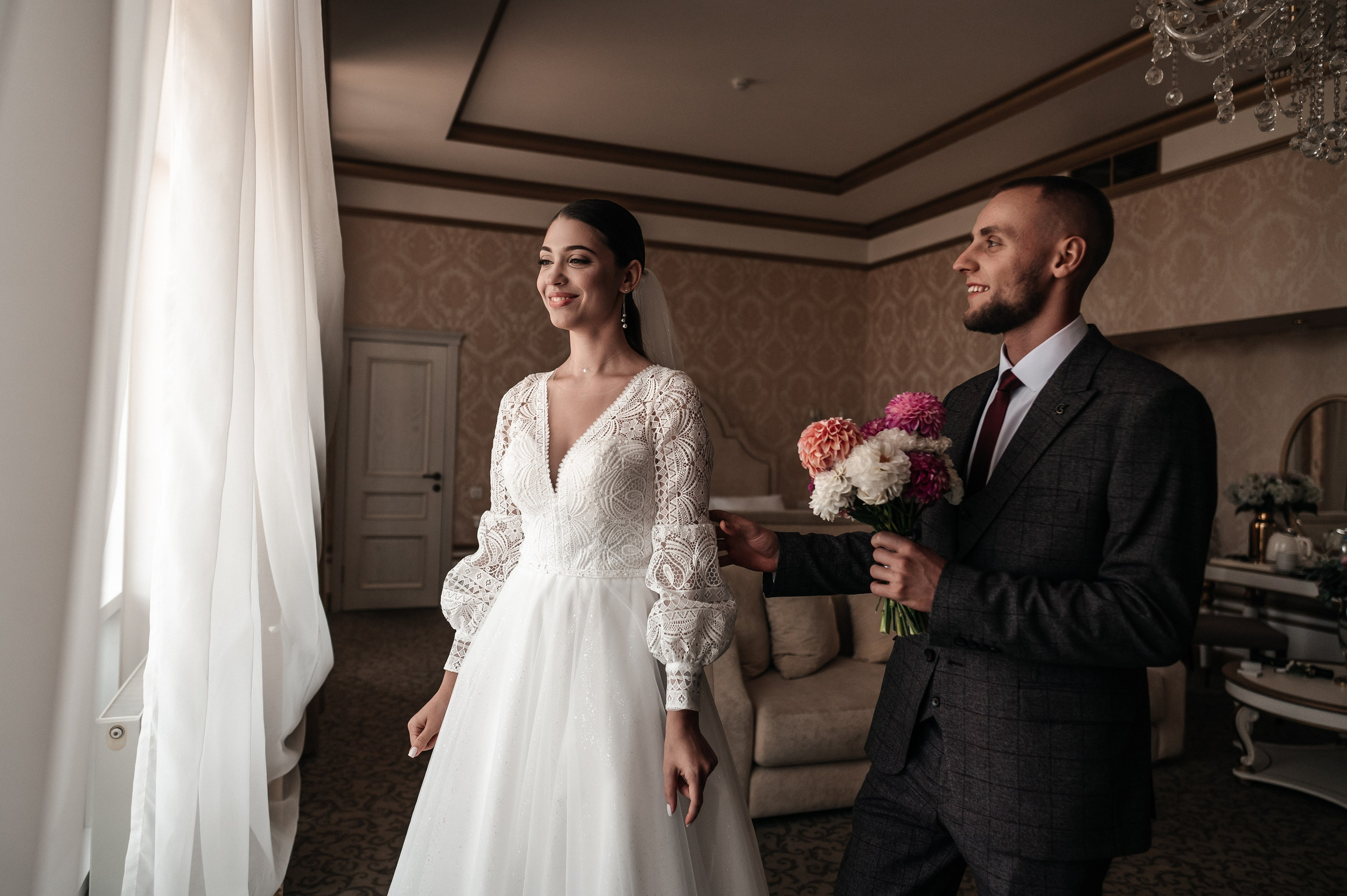 Максим и Наталья. Сборы, прогулка. Фотограф Екатерина Бочарникова