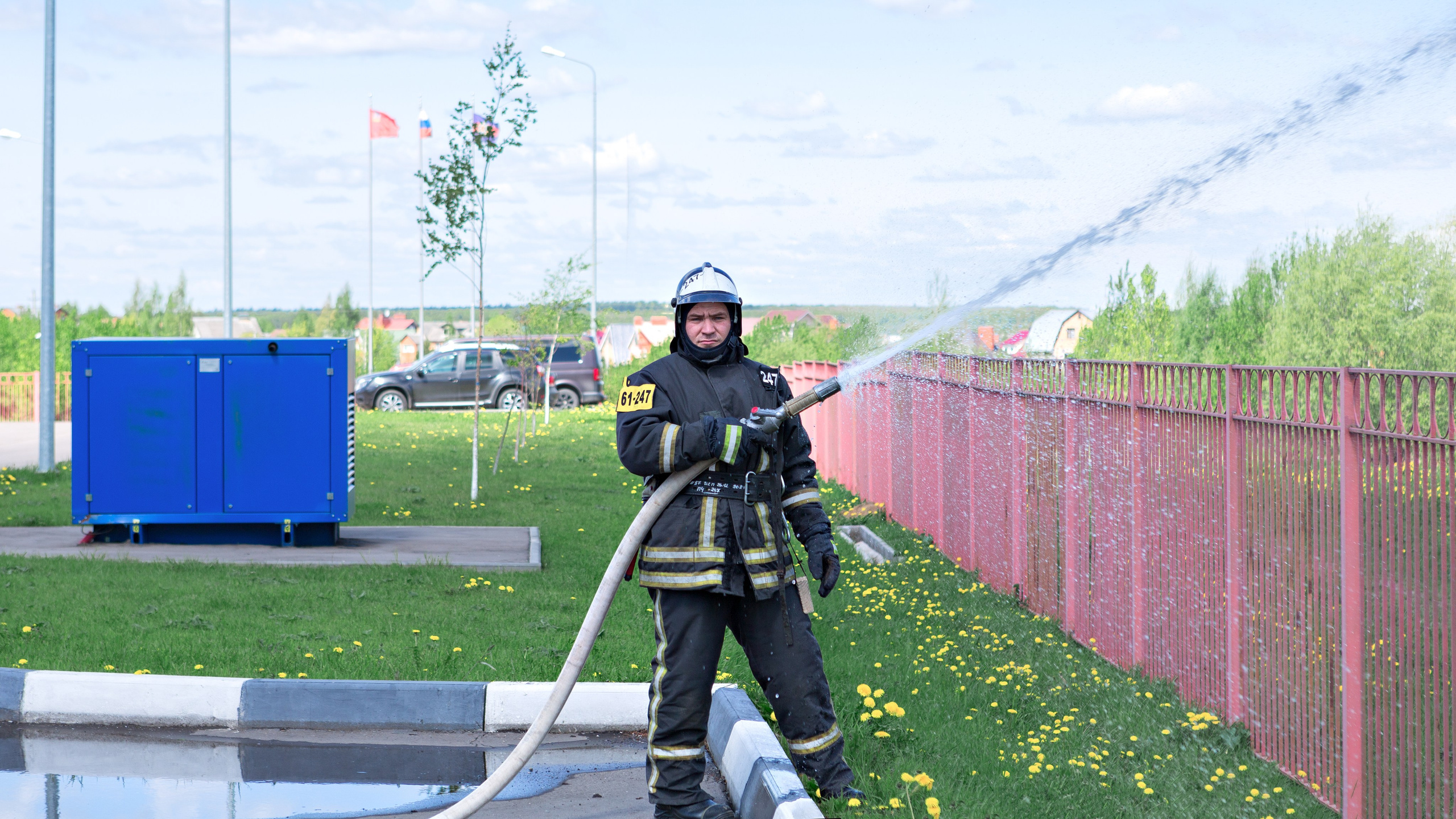 Экскурсия в пожарную часть г. Подольск. Выпускные альбомы и школьный фотограф в Подольске, Троицке, Щербинке, Москве и Московской области