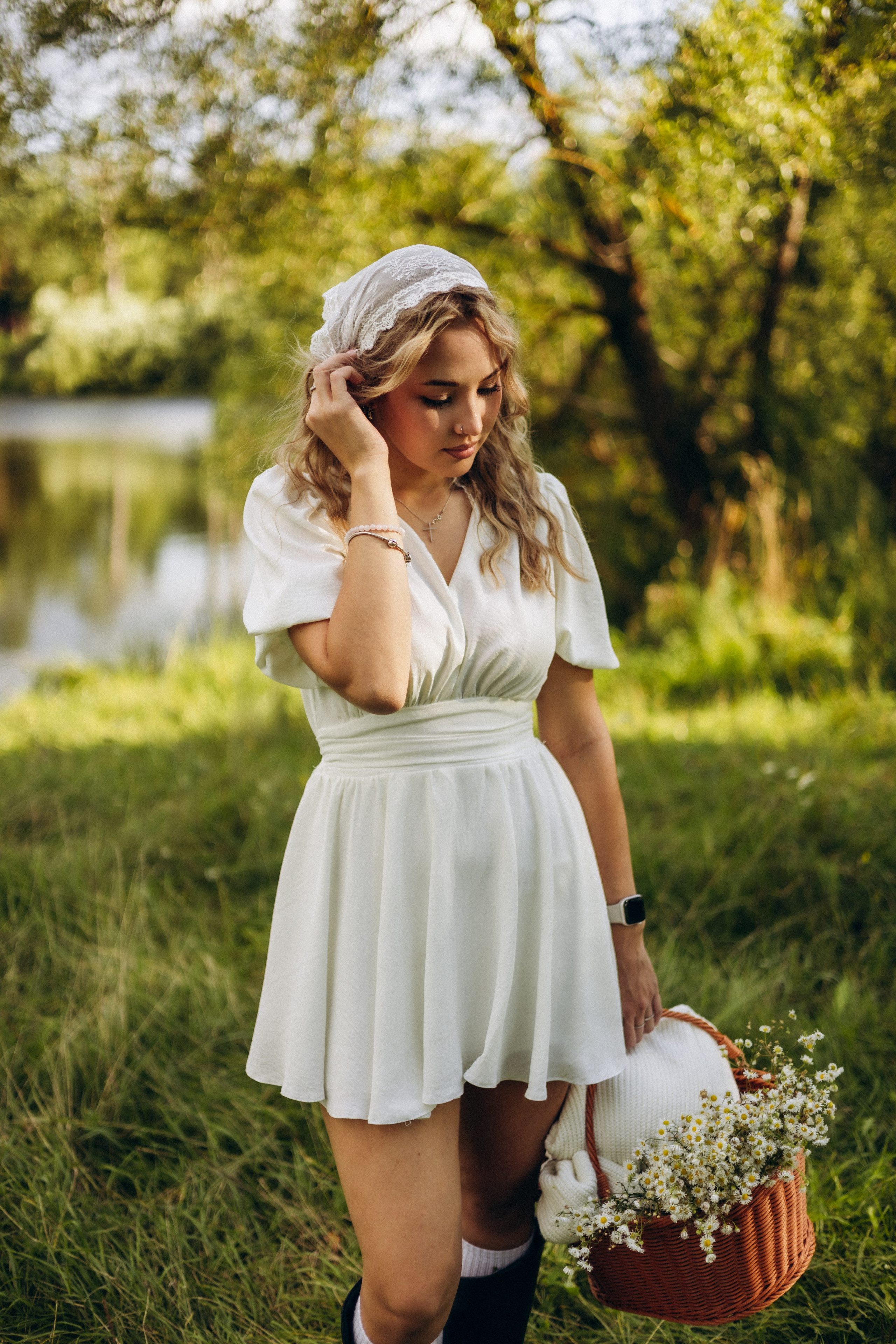 Женский портрет (15.08.2025) д. Величково (Калужская обл.). Надежда Стар семейный и церковный фотограф в Жукове и Калужской области