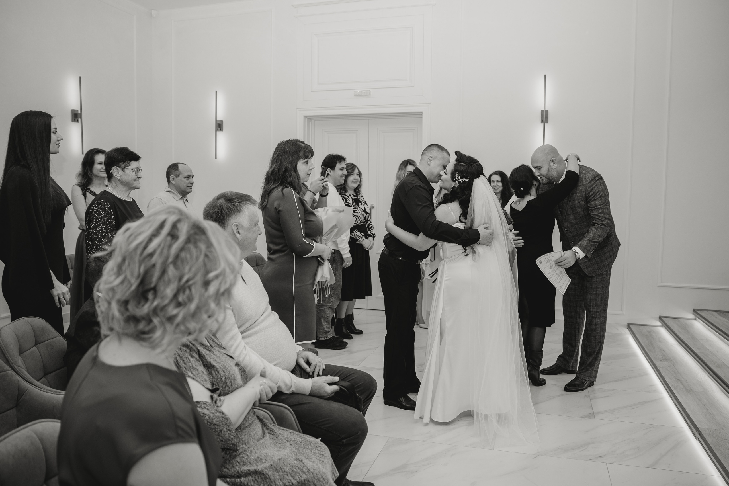 Свадьба Дмитрия и Ксении (15.11.2025 г.) г. Обнинск (Калужская обл.). Надежда Стар семейный и церковный фотограф в Жукове и Калужской области