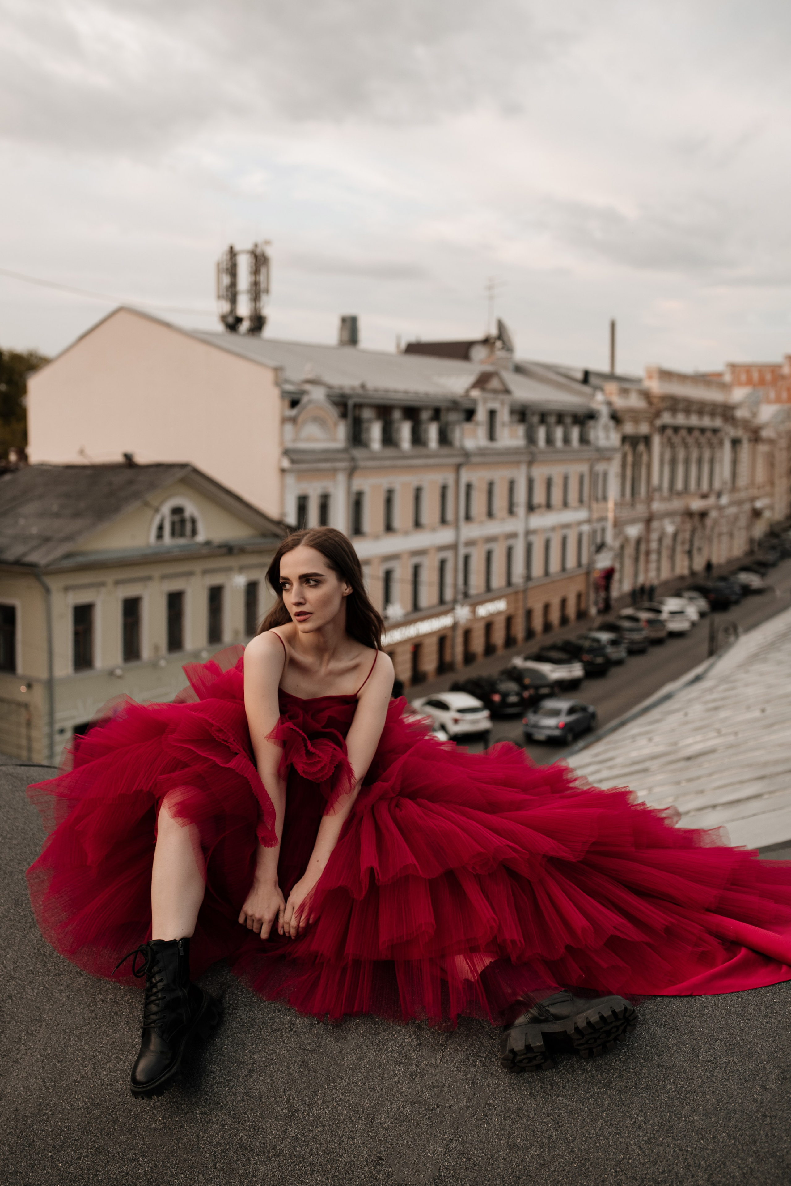 Аня ♡ Крыша. Фотограф Ольга Плеханова | Нижний Новгород, Москва