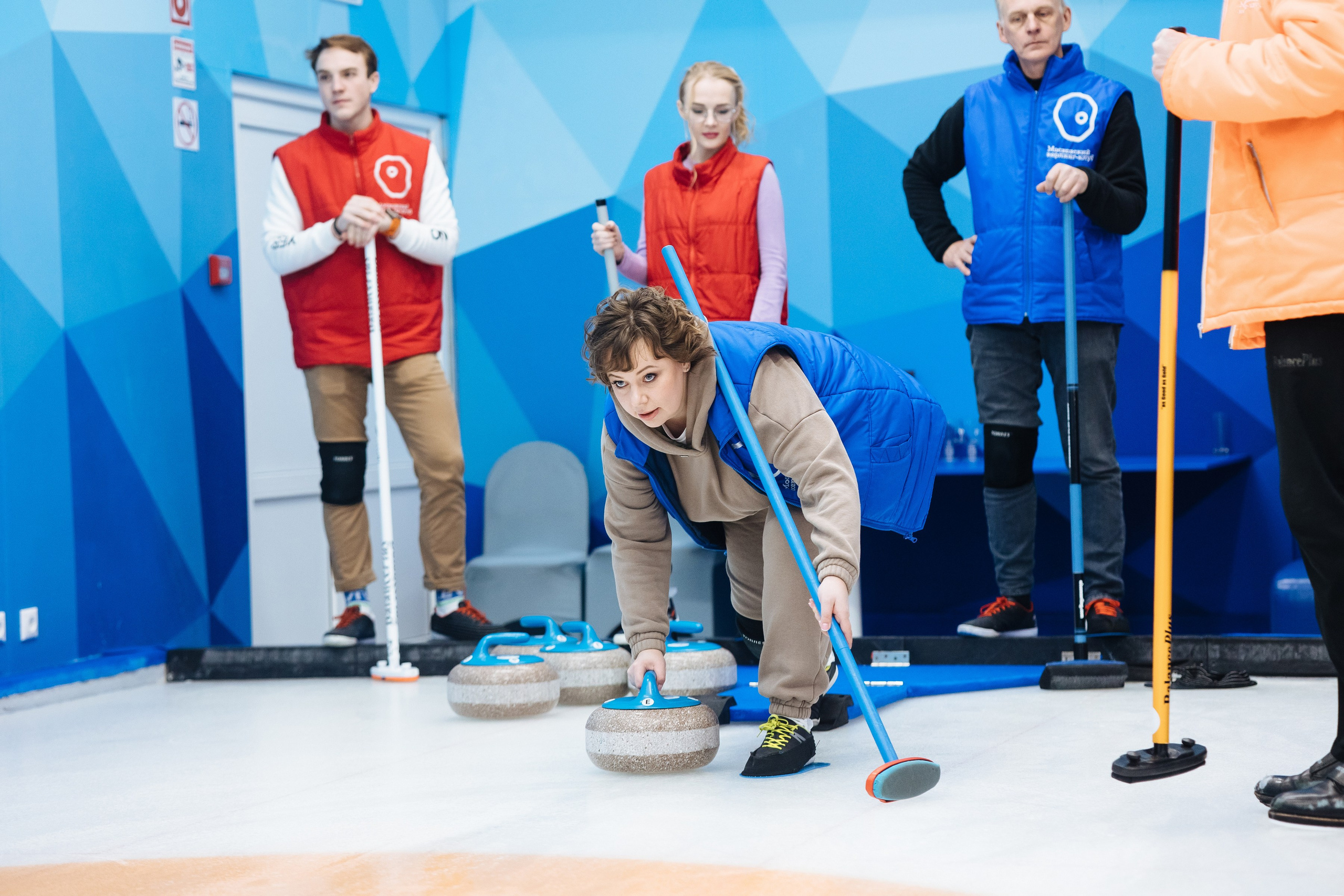 Корпоратив в кёрлинге. Свадебный и семейный фотограф Екатерина Иванова