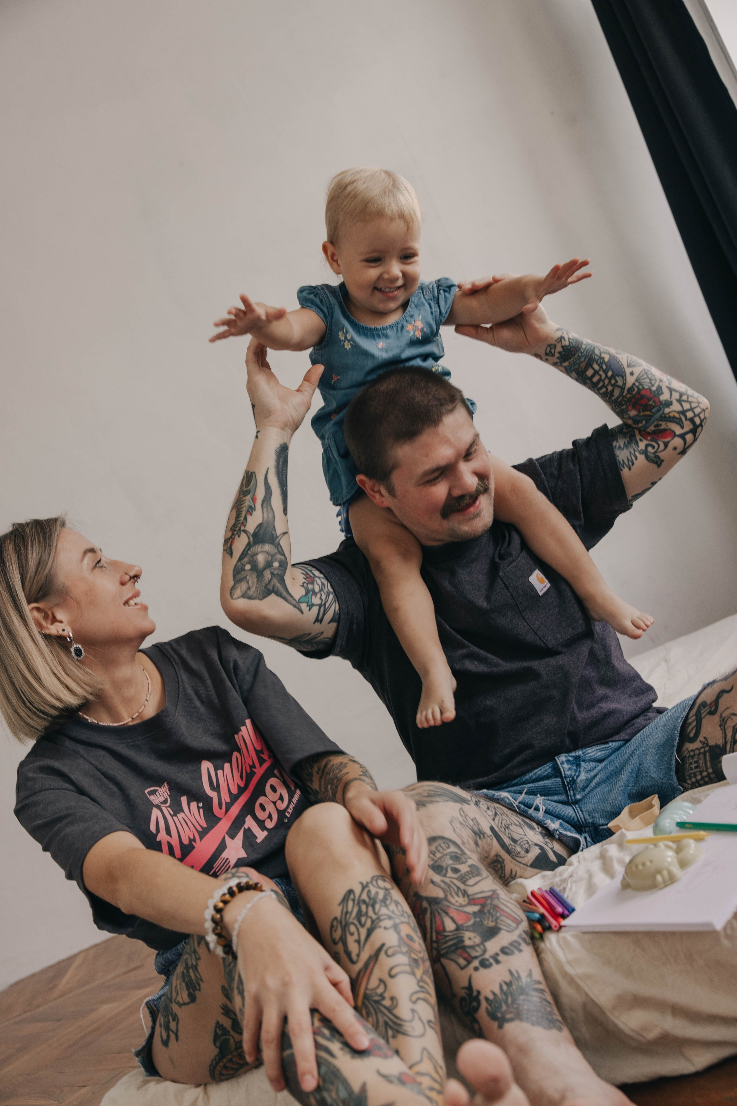 Оля, Кирилл и Мия. Ксения Цыгир, фотограф в Петербурге