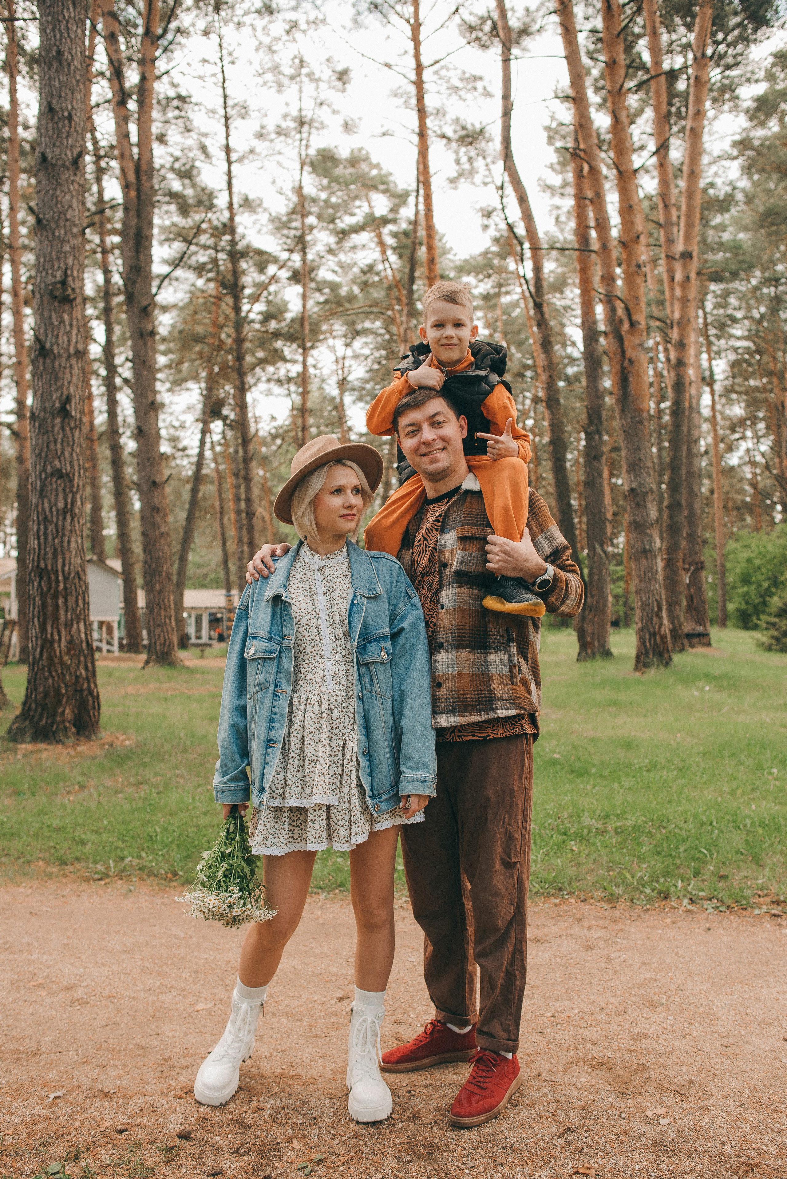Семейная фотосессия на природе. Семейный и детский фотограф в Обнинске, Калуге, Москве