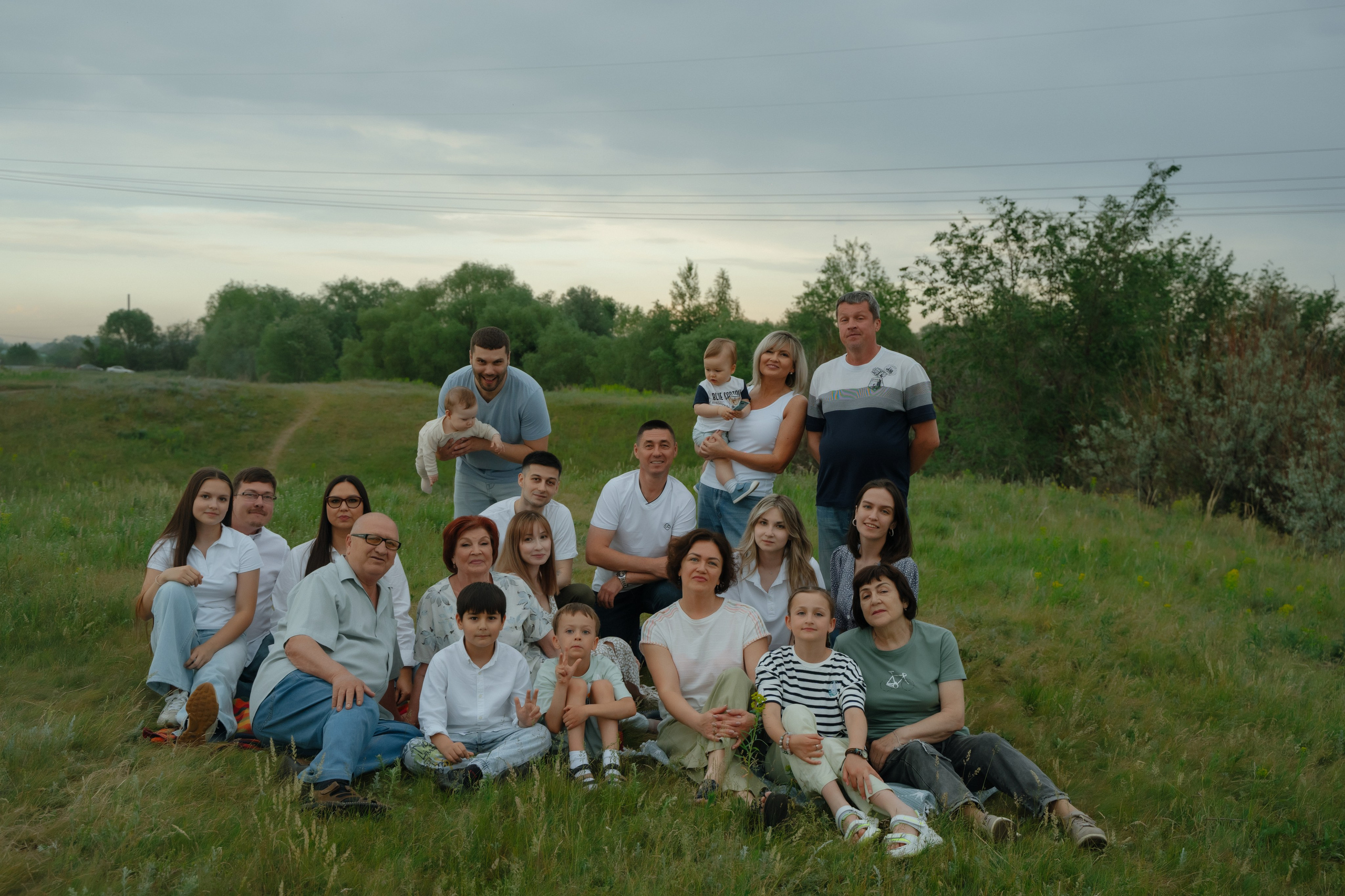 Большая семья. Фотограф Санкт-Петербург
