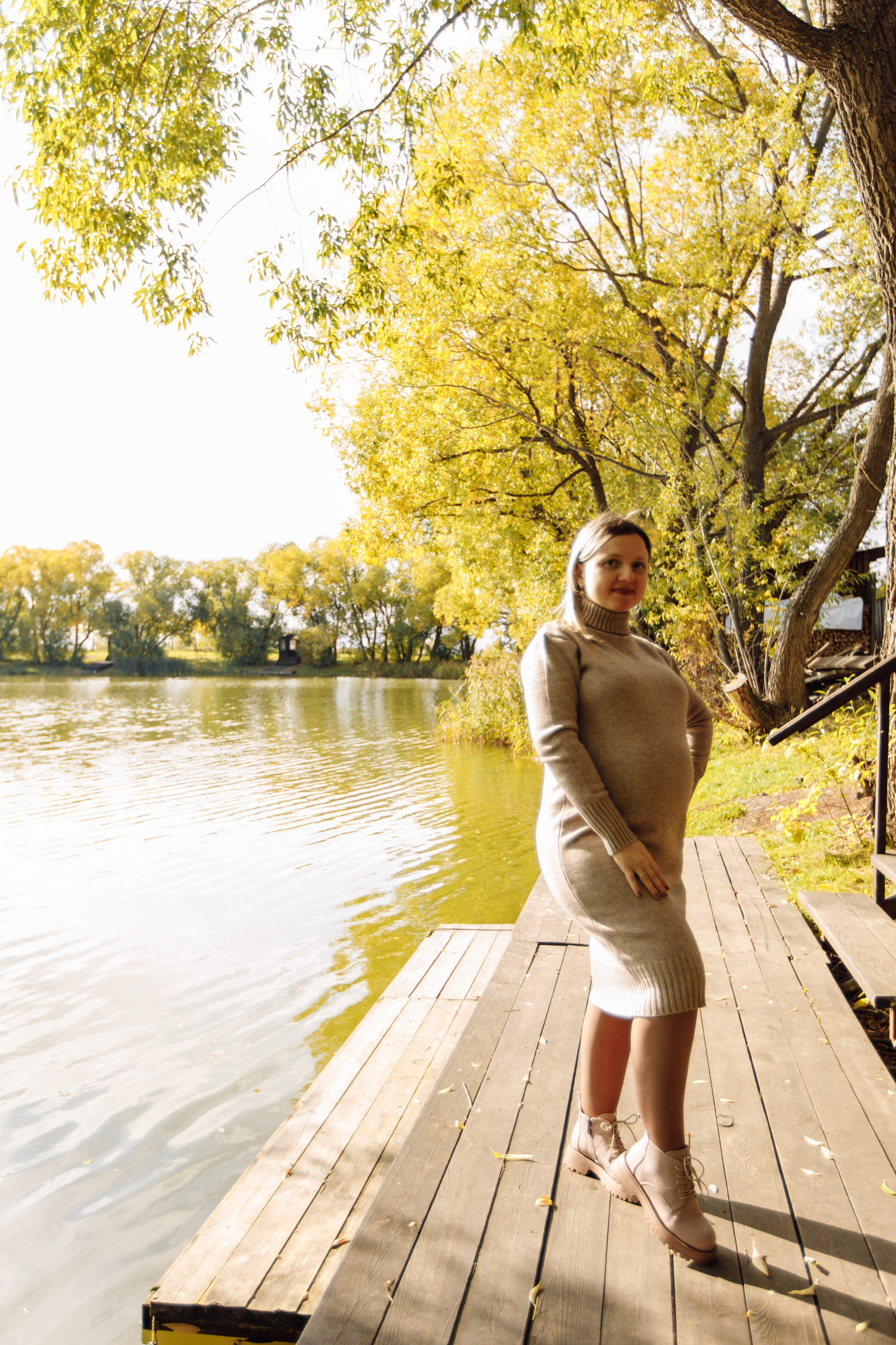 Осеняя на озере. Фотограф в Барнауле Ирина Чикалова