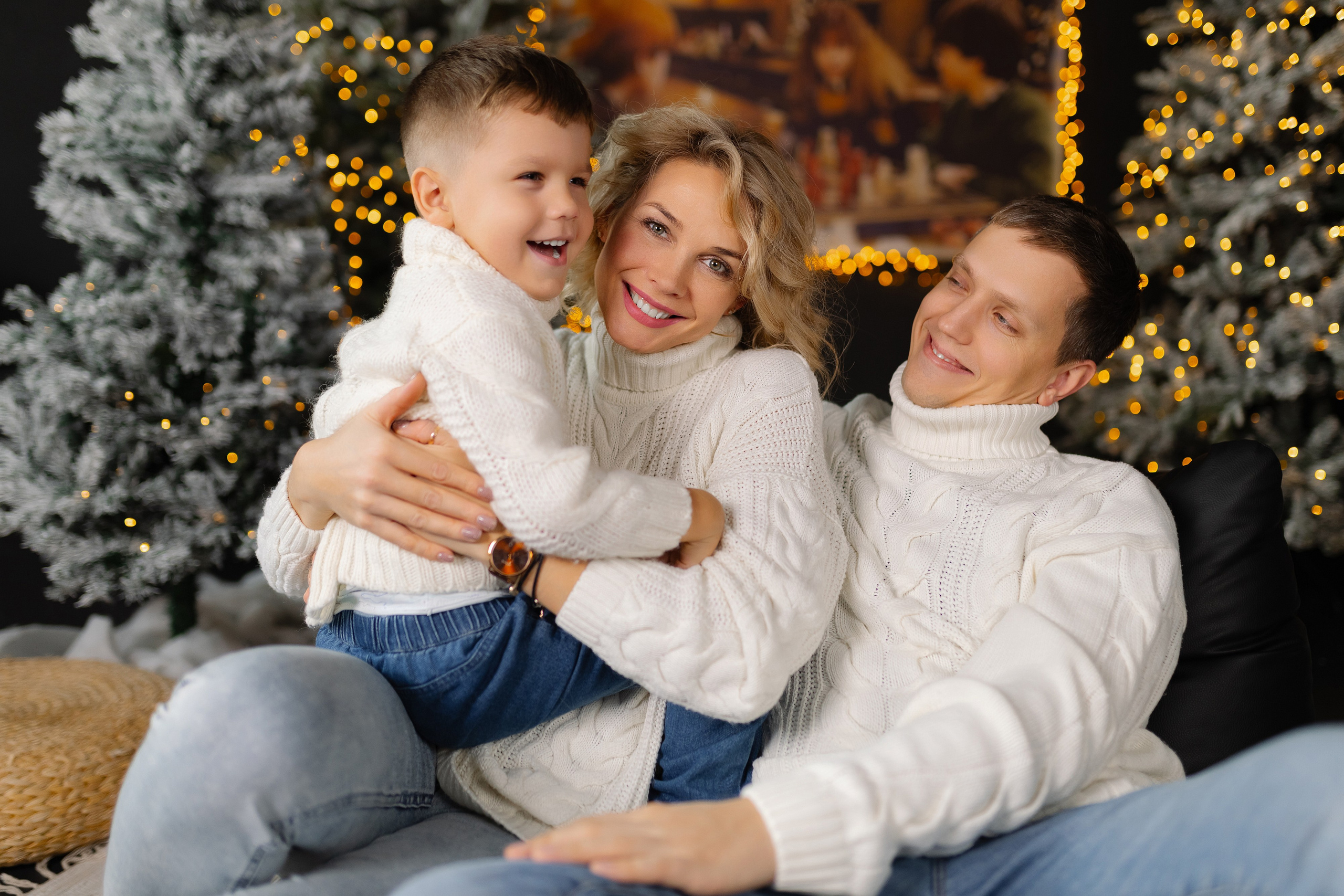 Семейная новогодняя съемка. Свадебный фотограф в Минске/Беларуси Сергей Спиридонов