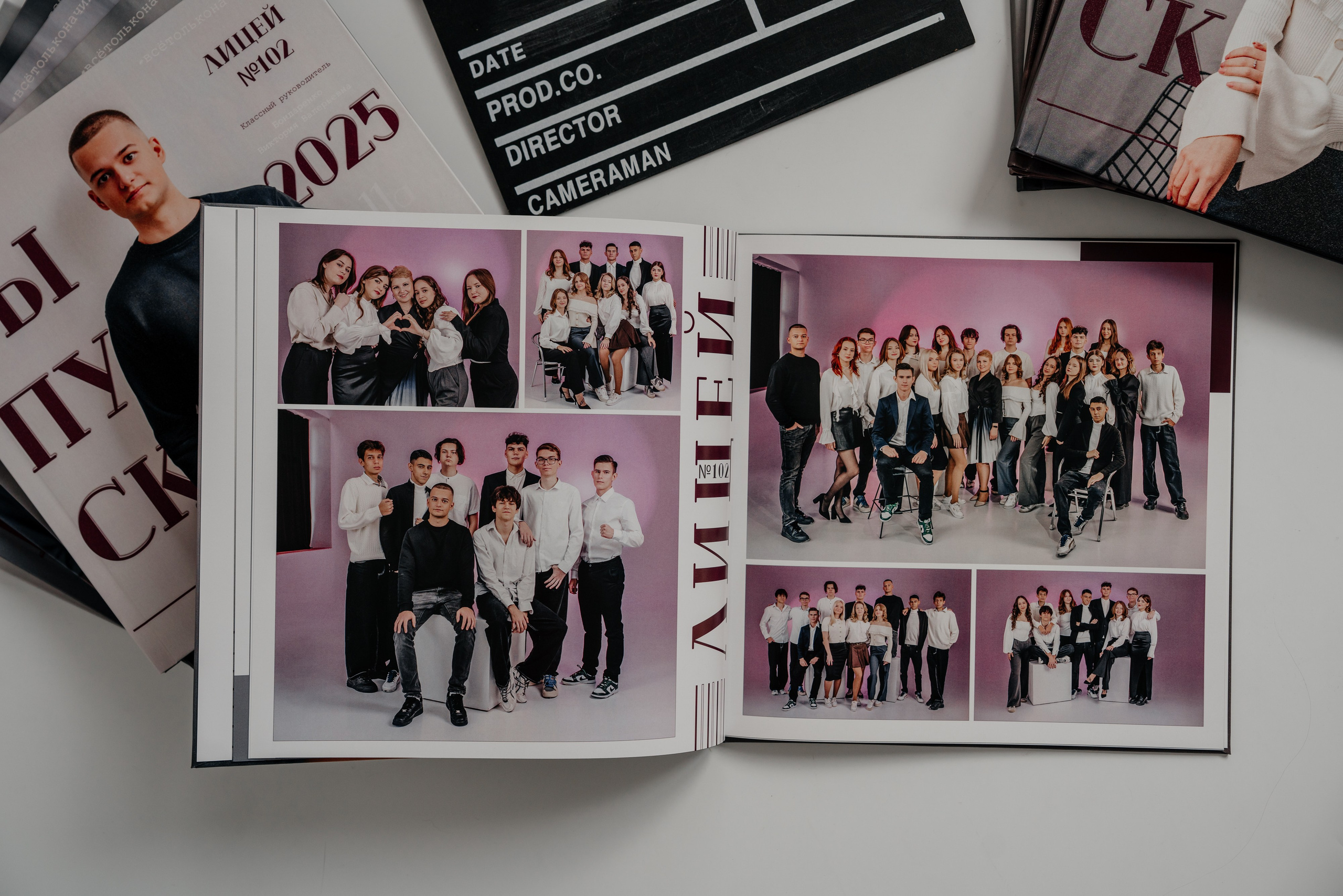 11 класс — листы мягкие 30×30. Школа № 102. Выпускные альбомы