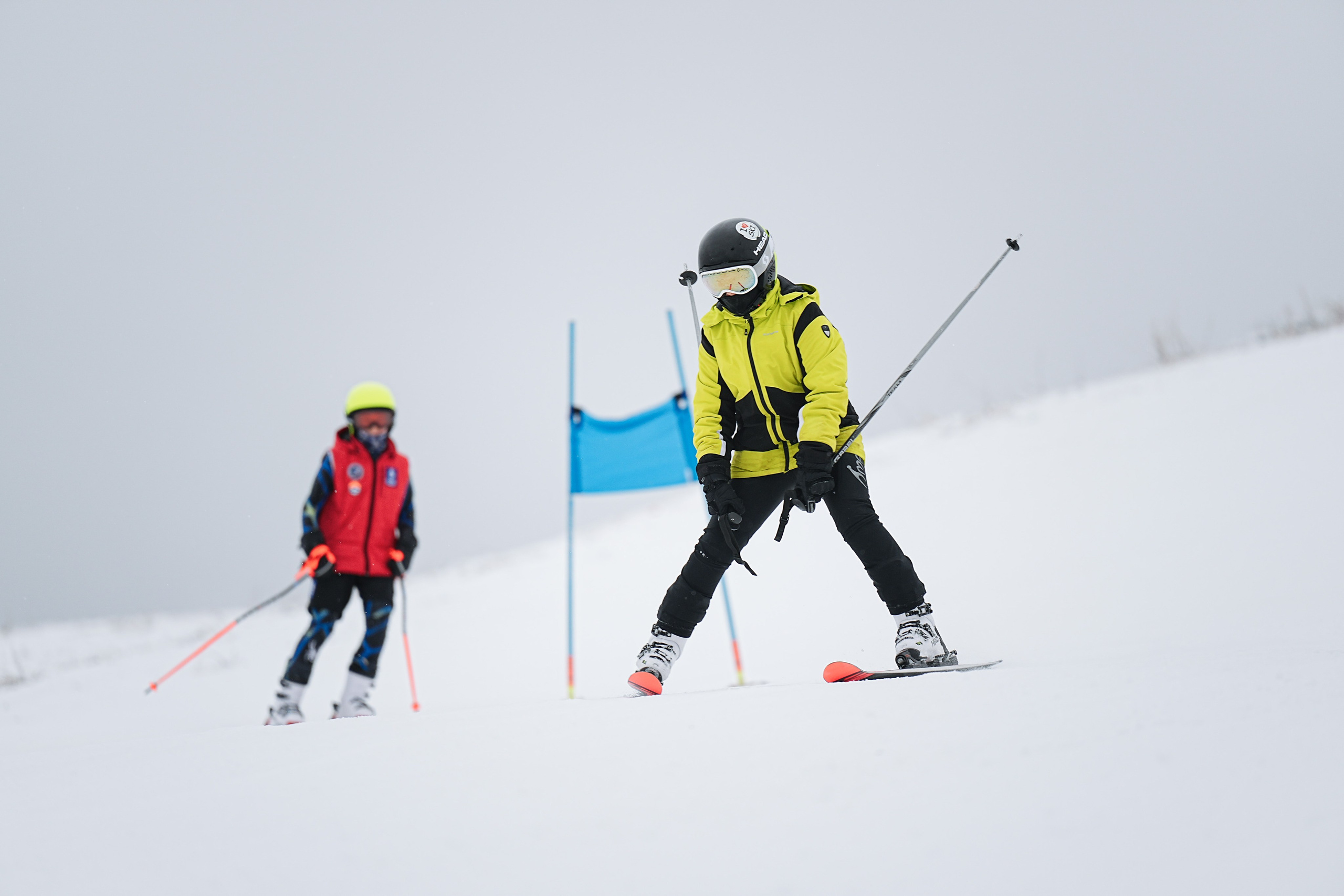 Горные лыжи. Первенство Центрального Федерального Округа. GS U14 Шуколово. Фотограф Студитский Евгений